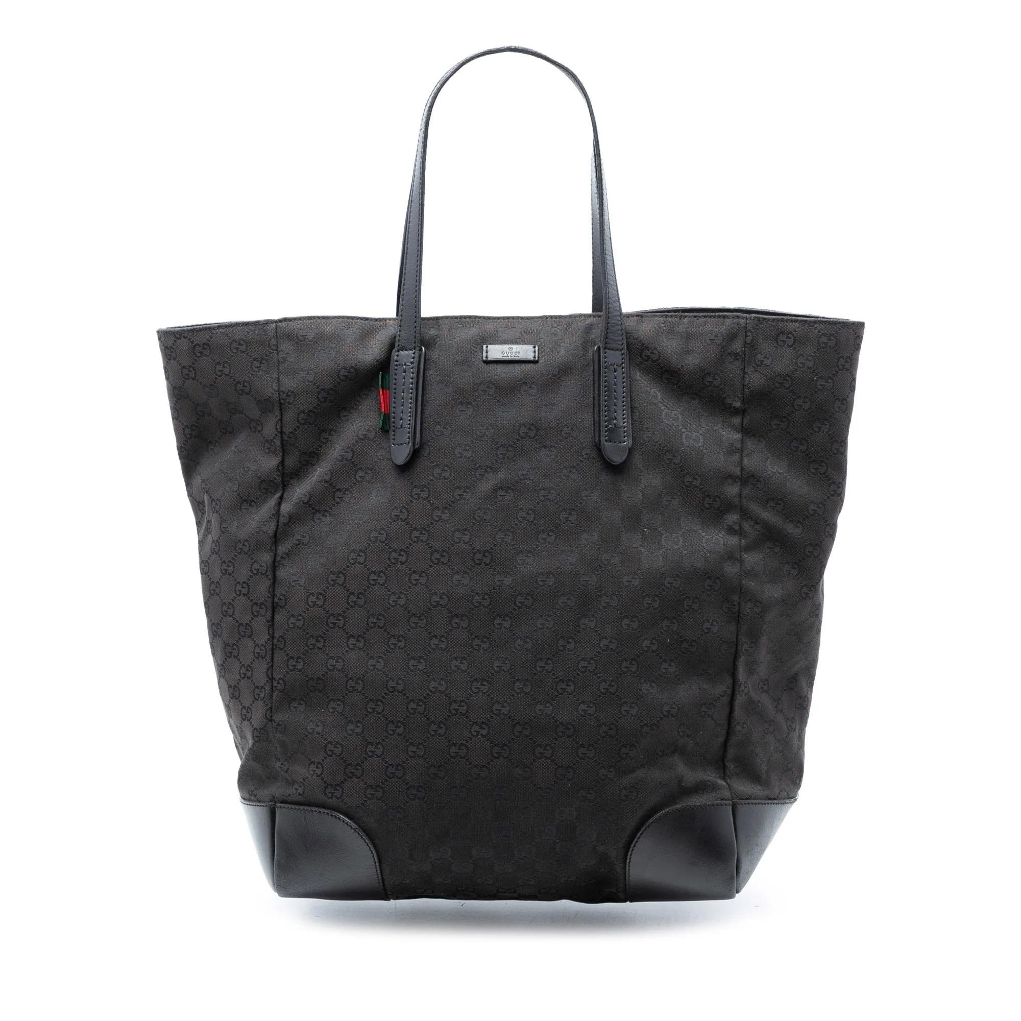Leather tote