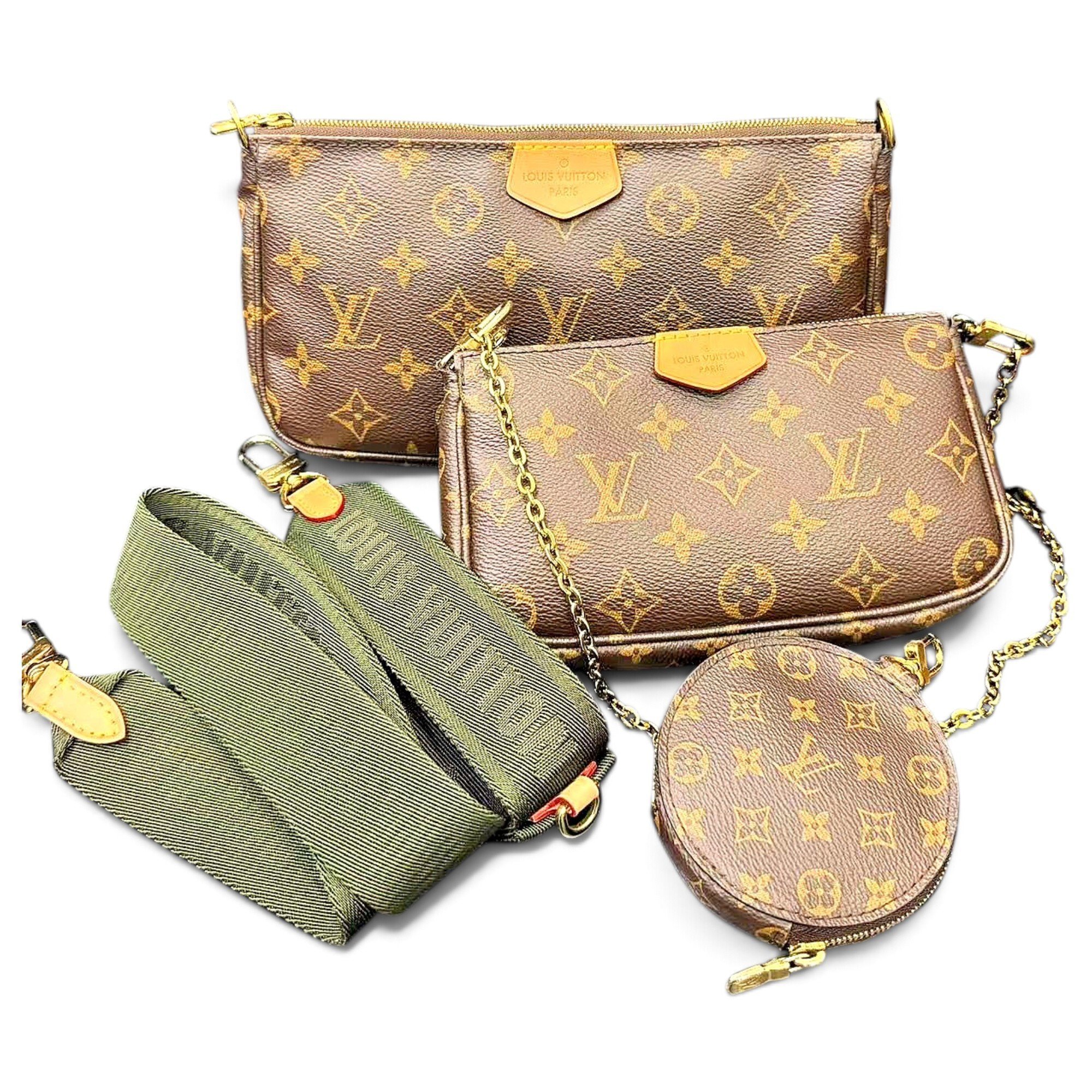 Multi Pochette Accessoires leather handbag