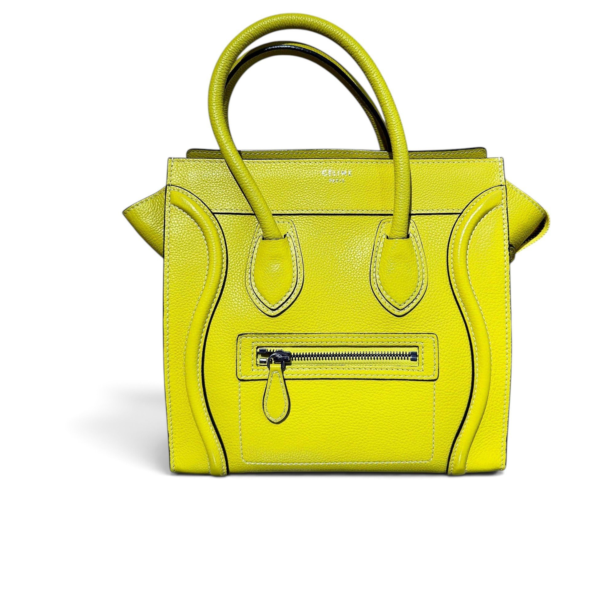 Luggage leather handbag