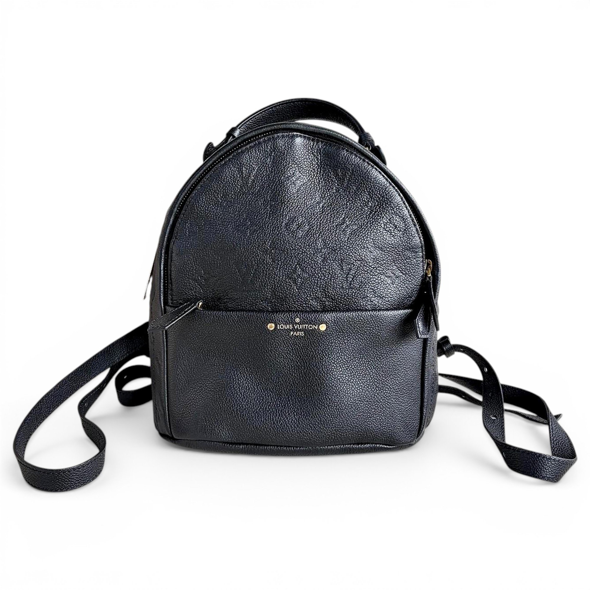 Leather backpack