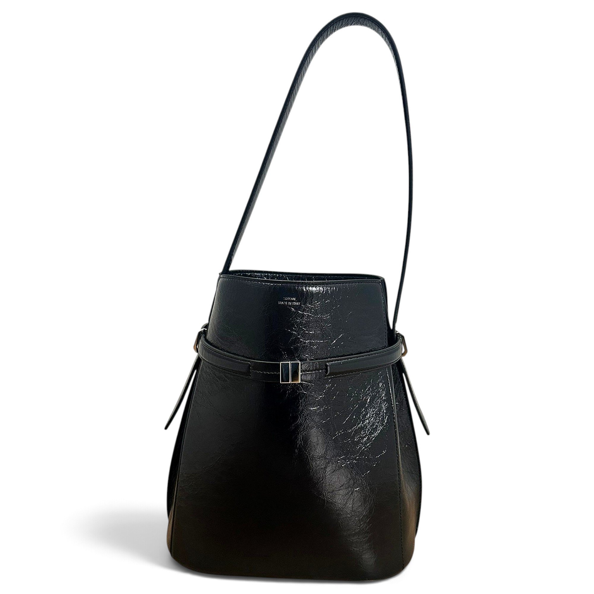 Leather tote