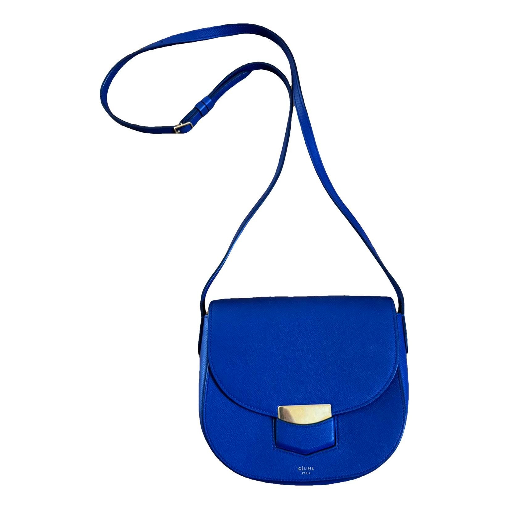 Celine Trotteur leather crossbody bag
