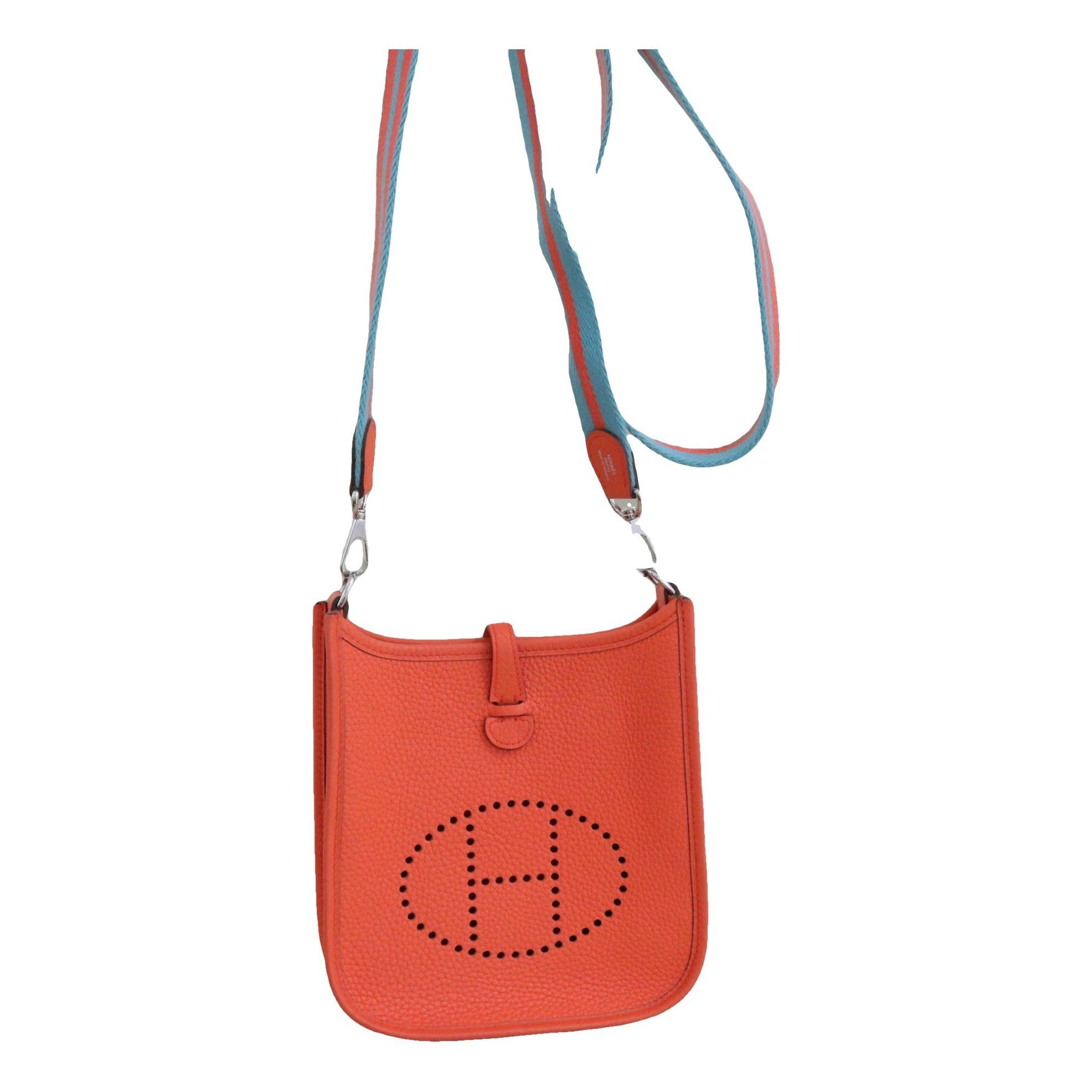 Evelyne leather handbag