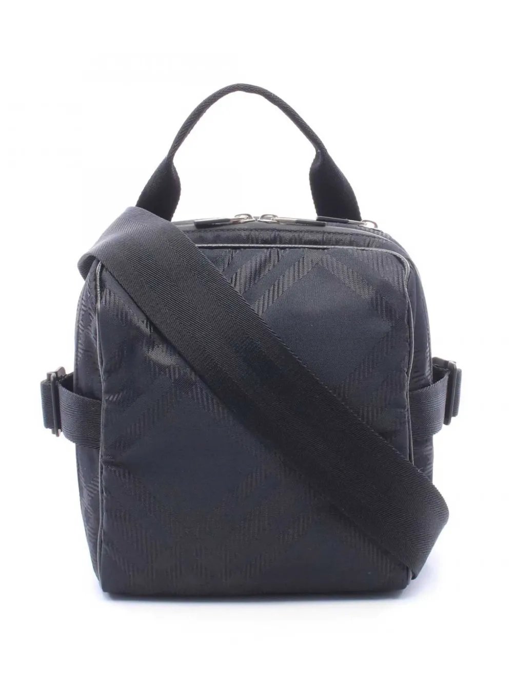Burberry 2000-2017 Nylon Checked satchel
