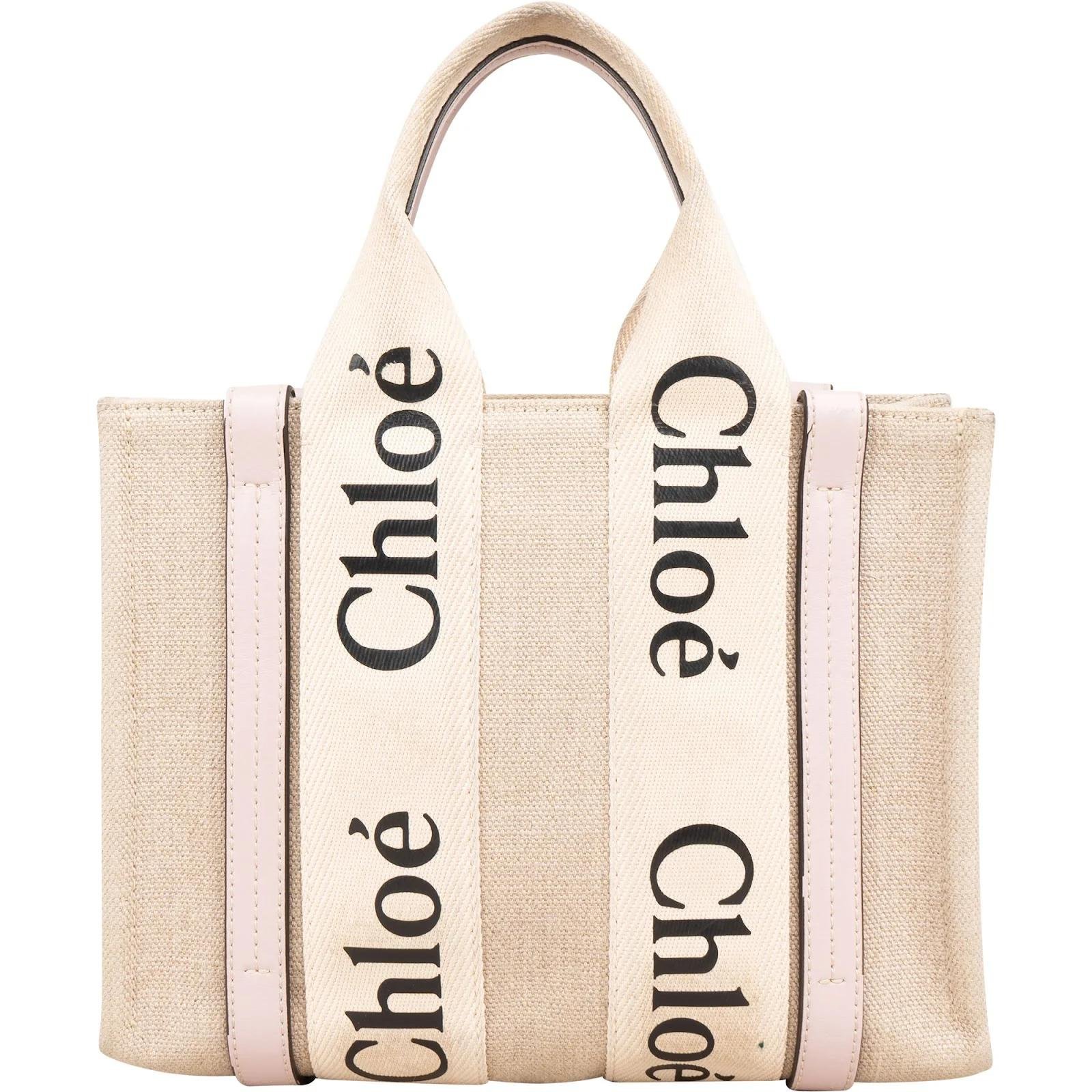 Woody leather handbag