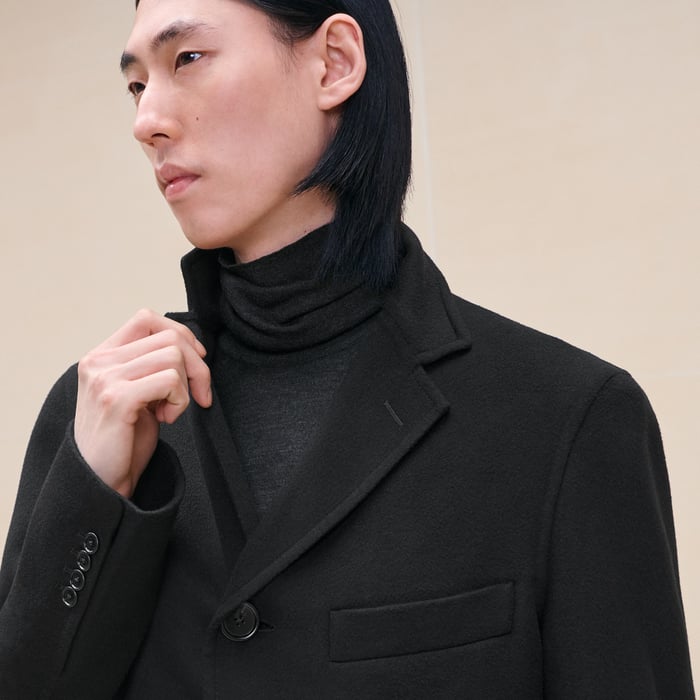 Noir Liverpool Cashmere Coat