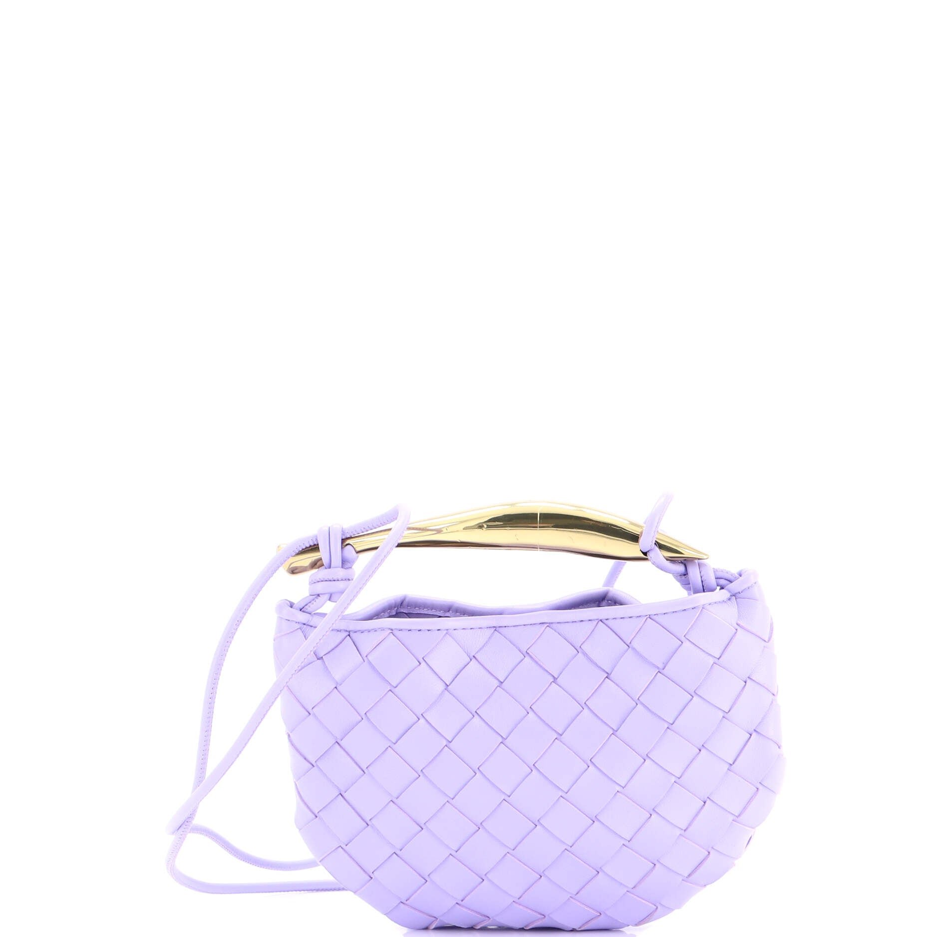 Bottega Veneta Sardine Top Handle Bag Intrecciato Nappa Mini