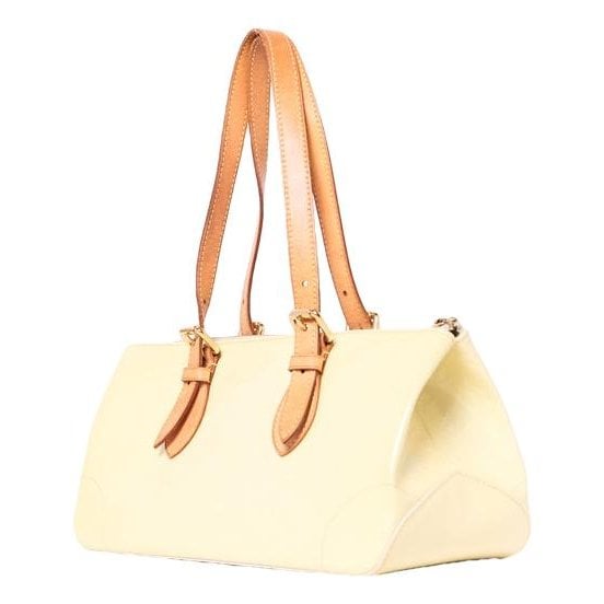 Patent leather handbag