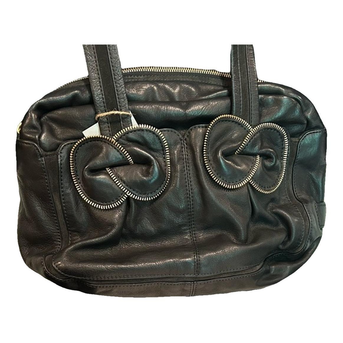 Leather handbag