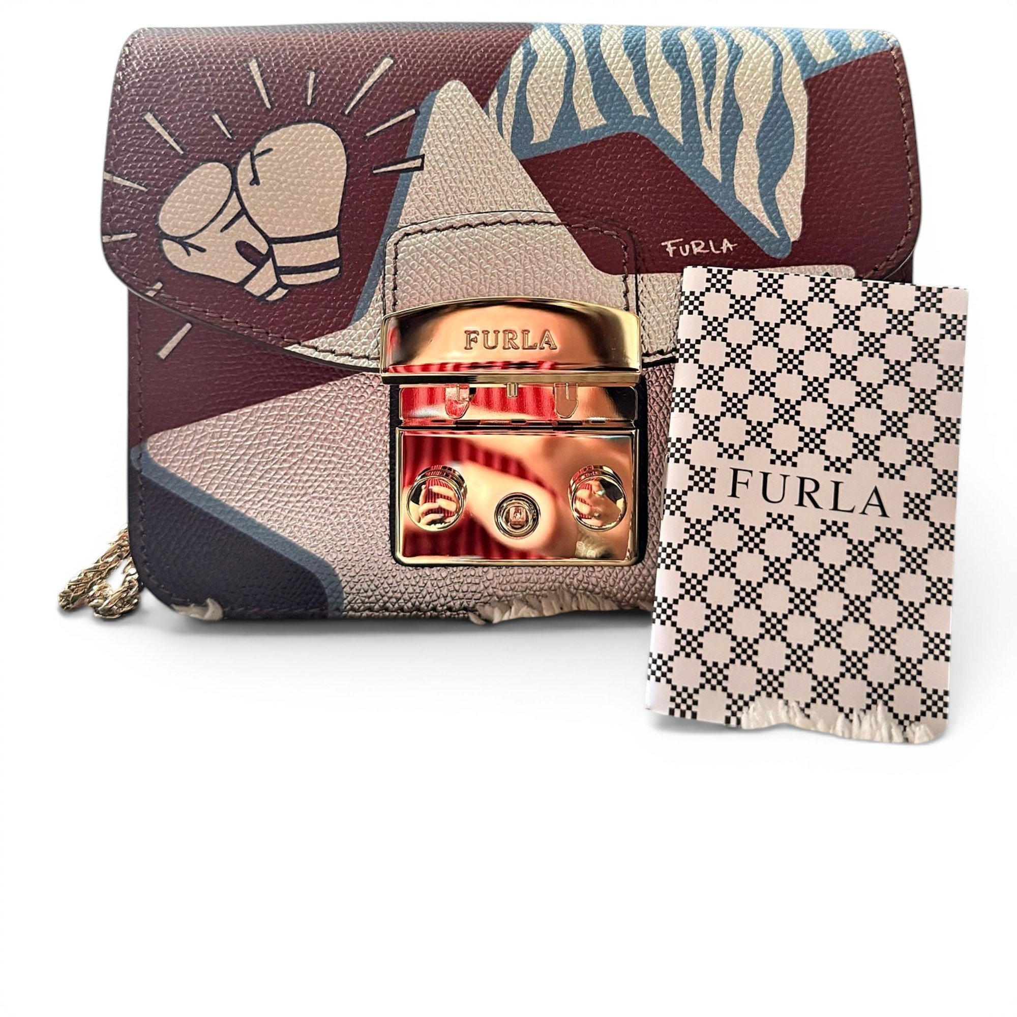 Metropolis leather crossbody bag
