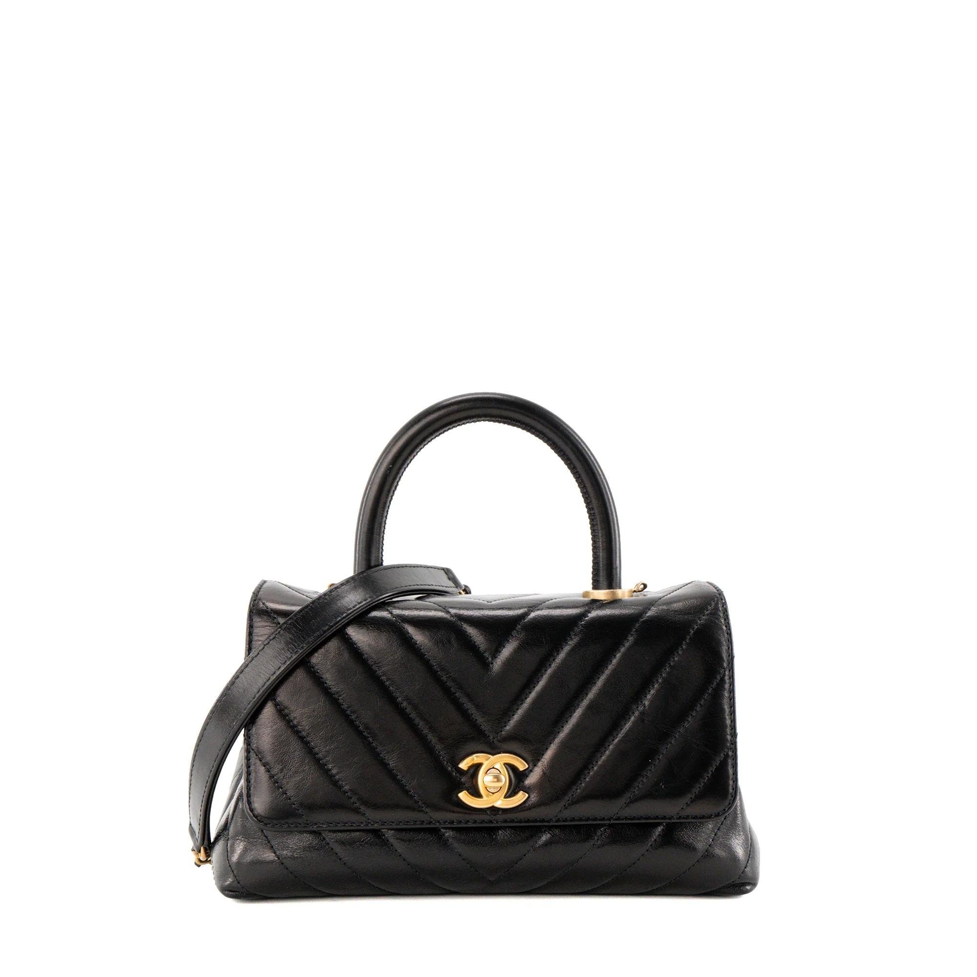 Coco Handle leather bag