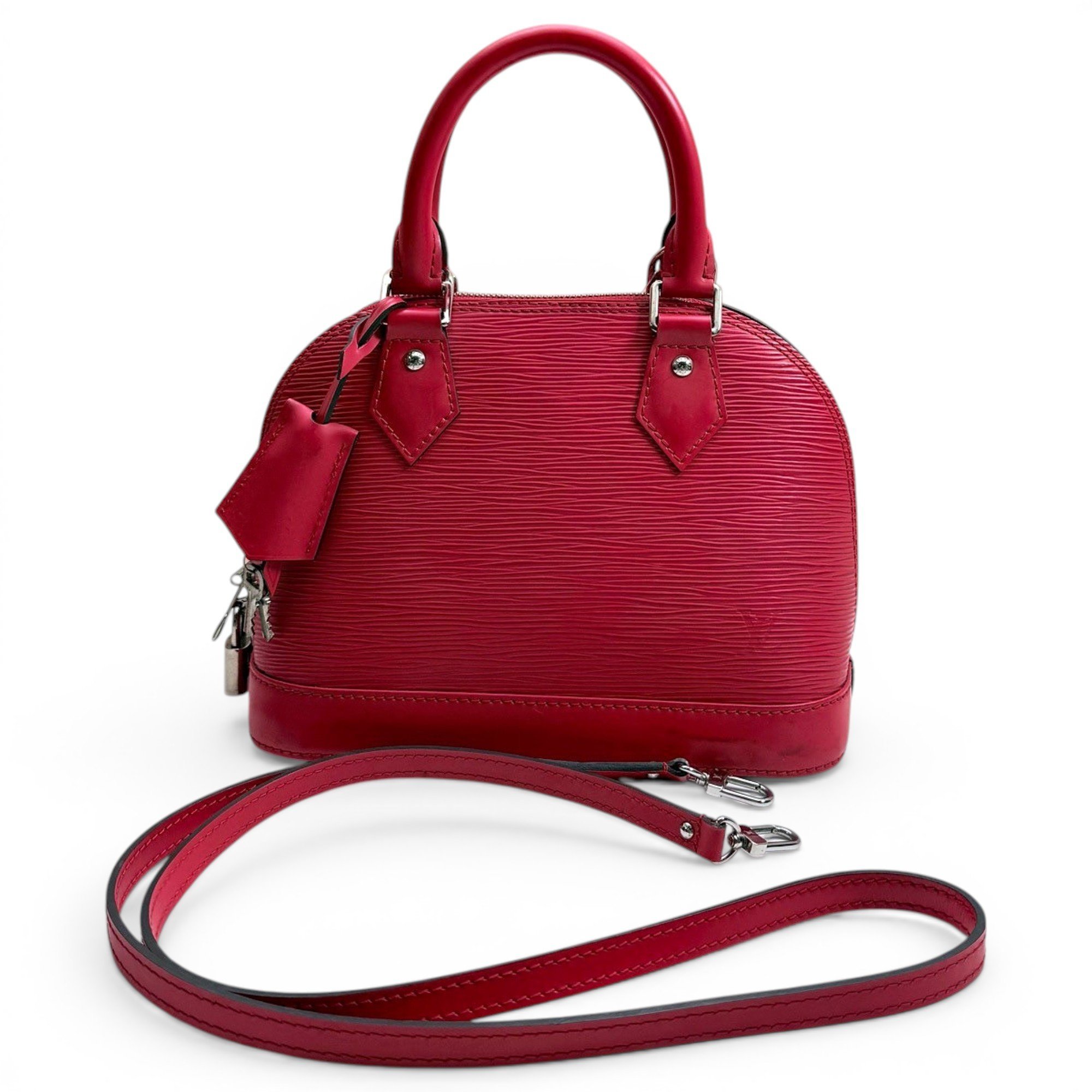 Alma leather handbag