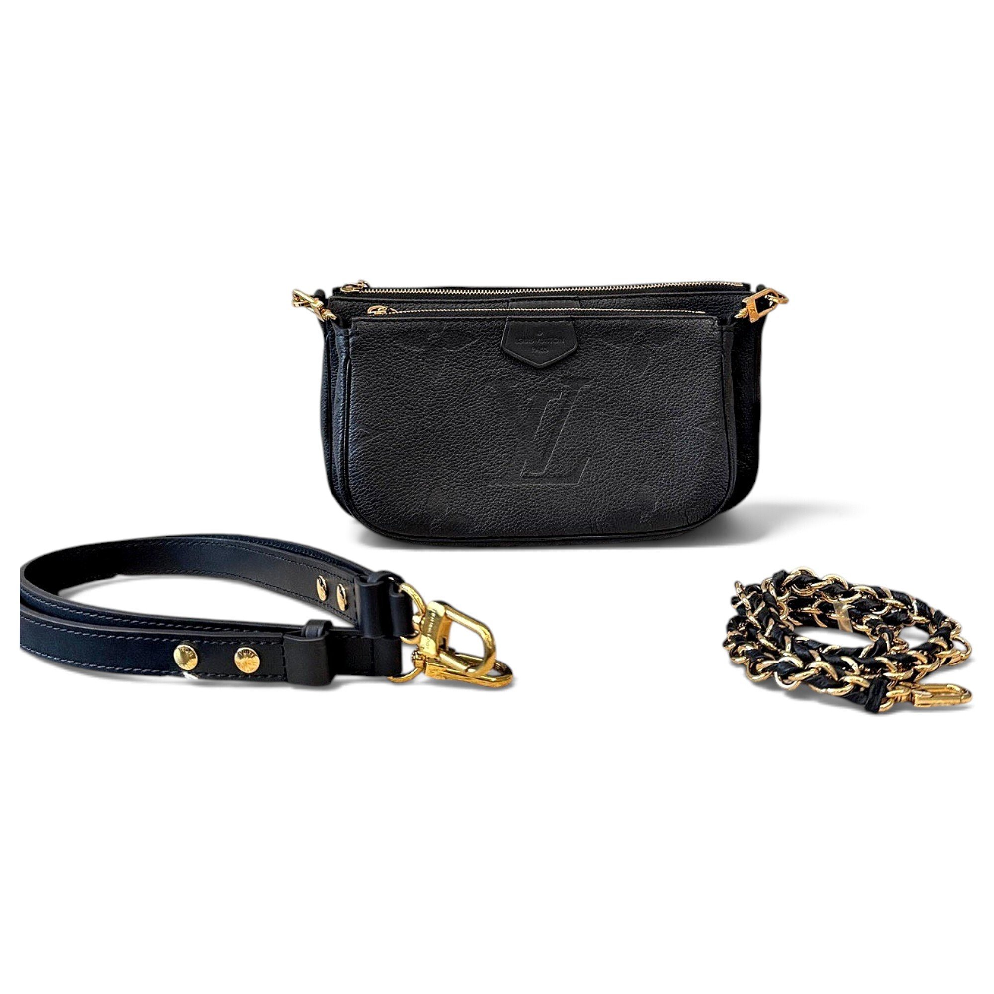Multi Pochette Accessoires leather crossbody bag