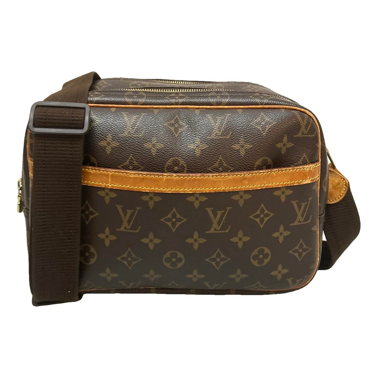 Reporter leather crossbody bag