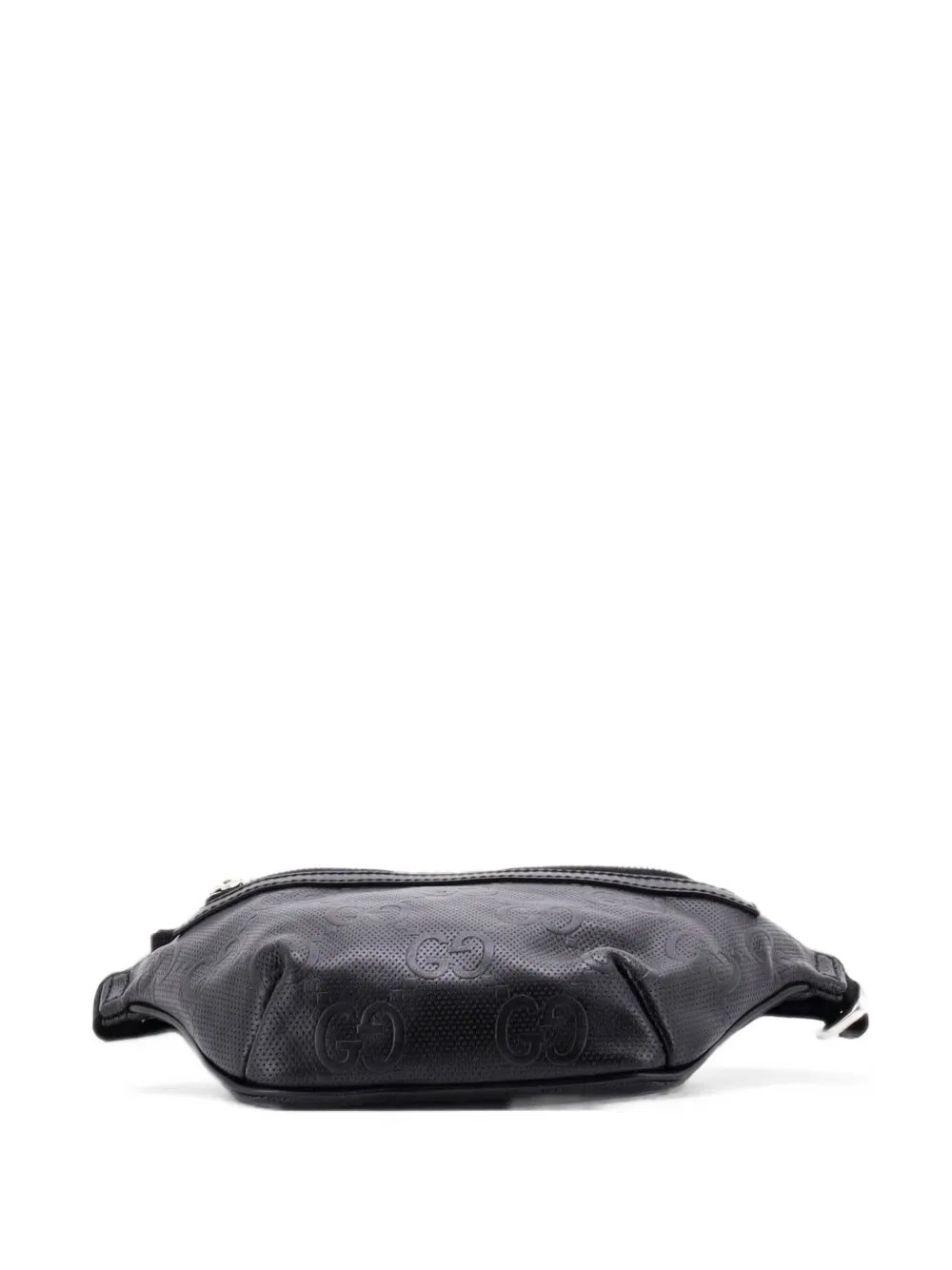 GG Embossed Perforated Leather Small belt bag