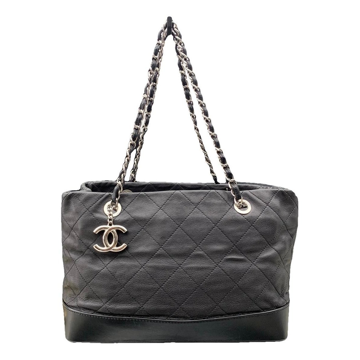 Leather tote