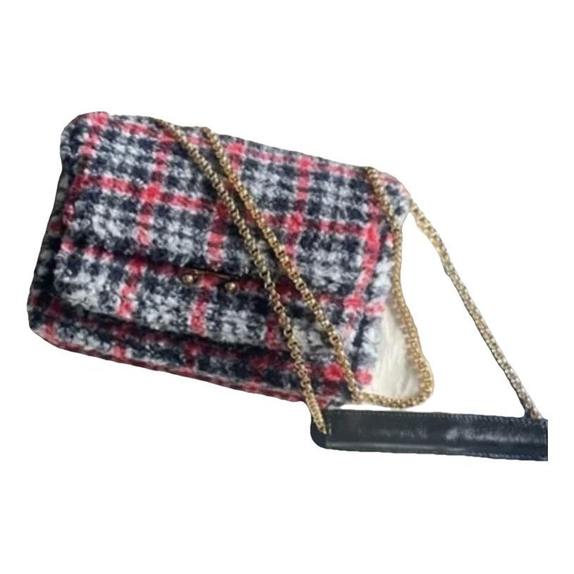 Marni Trunk tweed crossbody bag