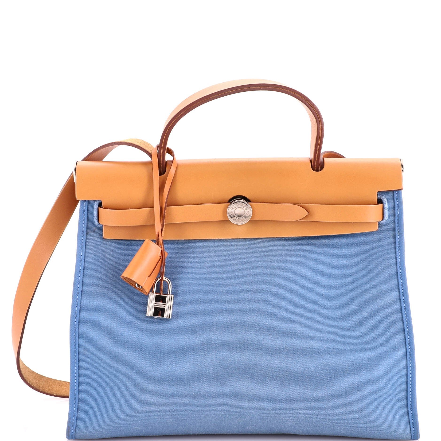 Herbag Zip Leather and Toile 31