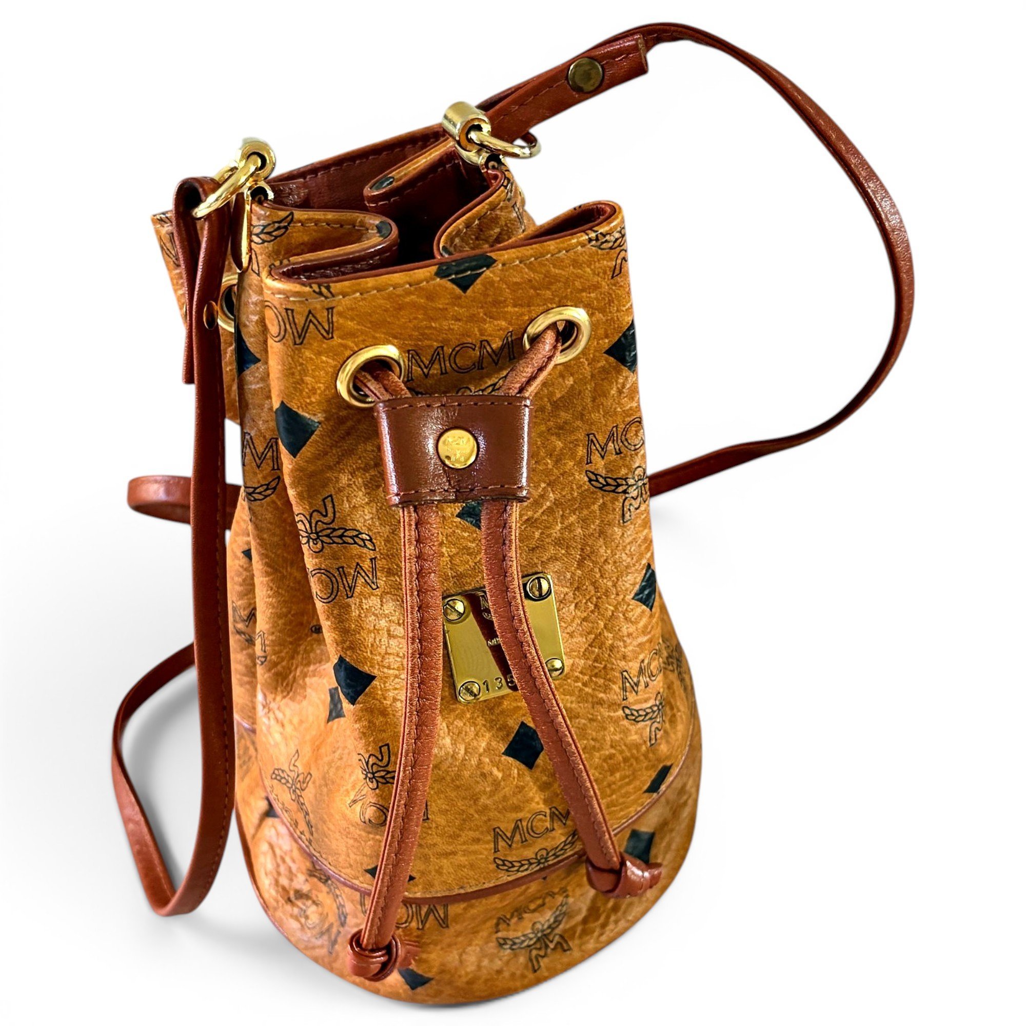 Heritage Drawstring vinyl bag