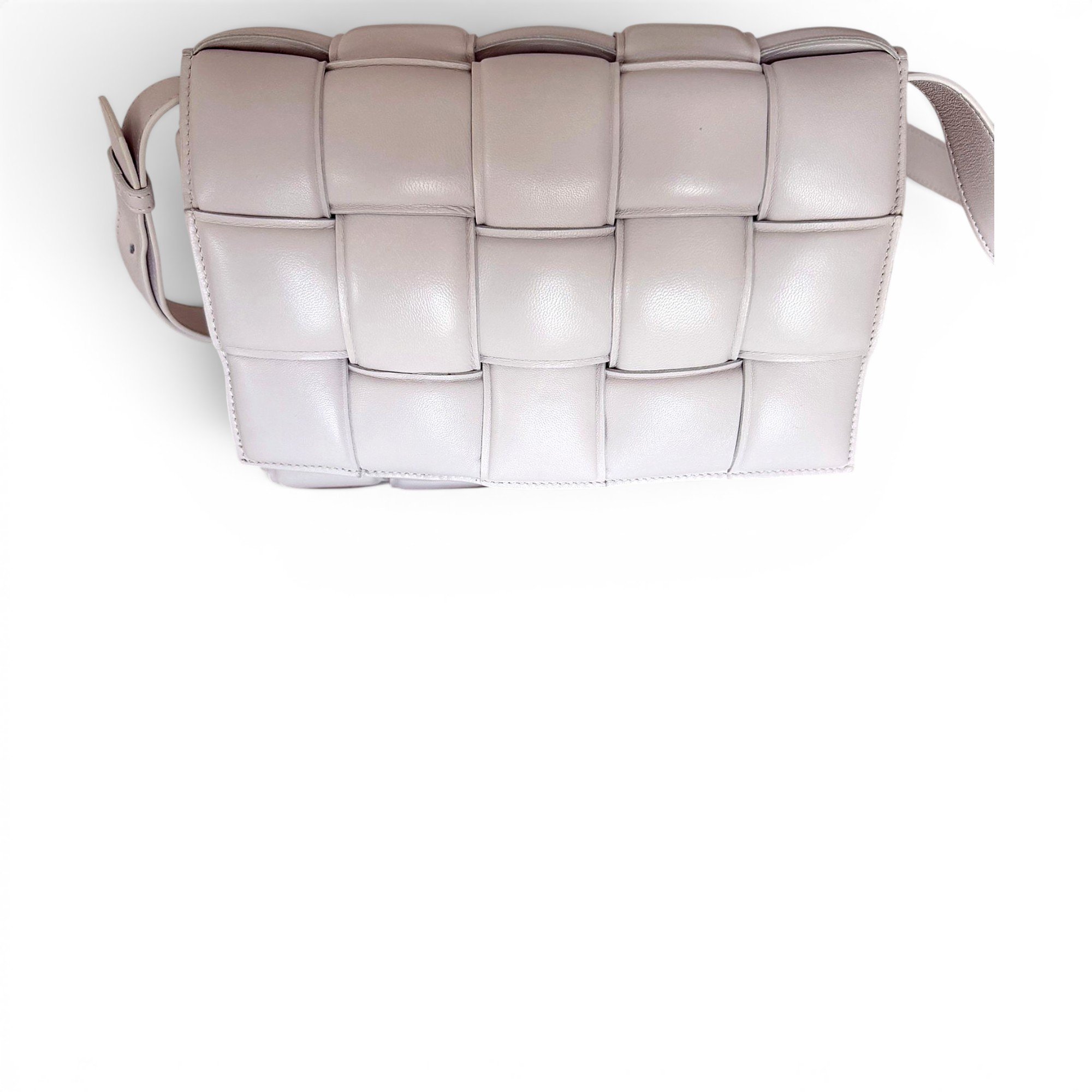 Cassette Padded leather crossbody bag