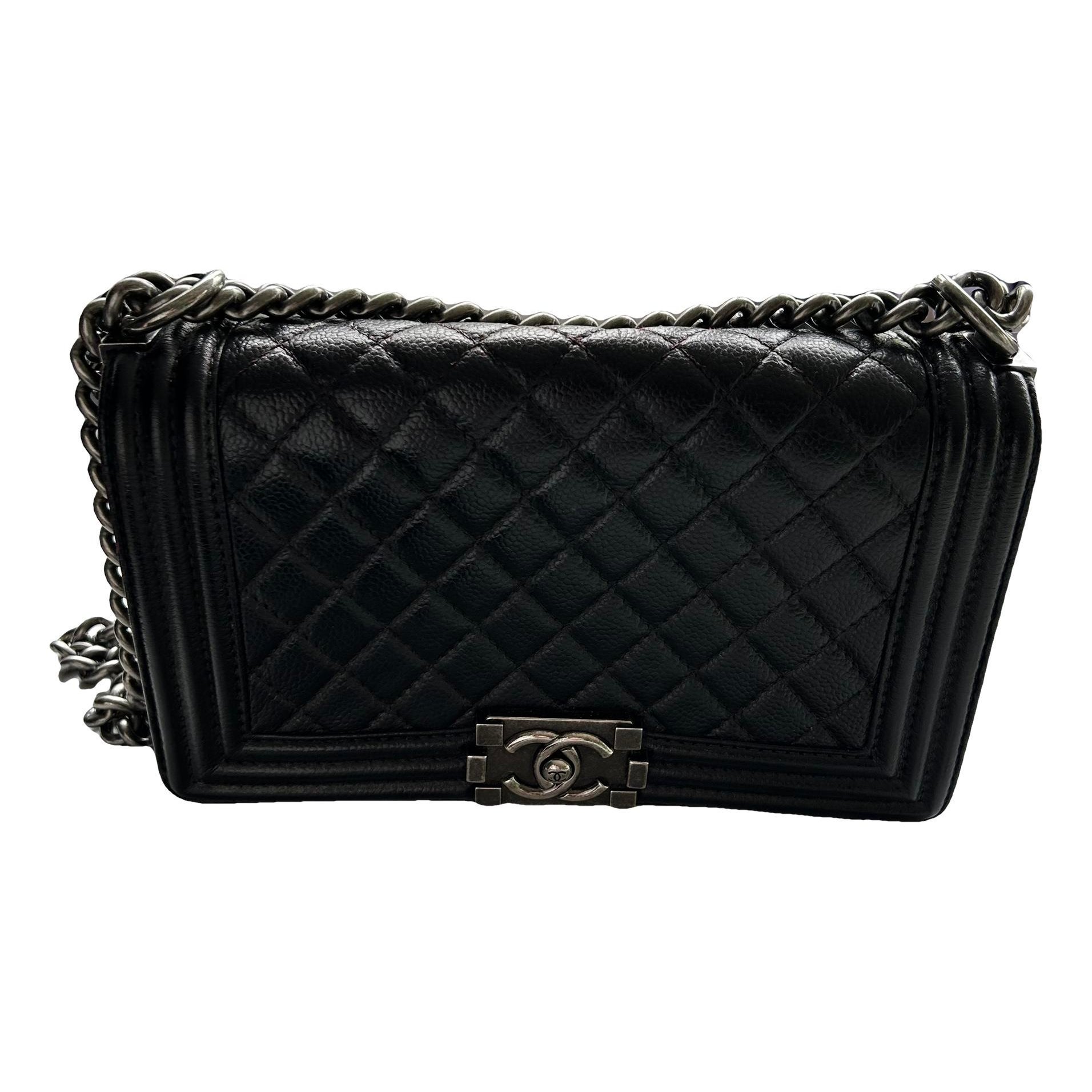 Boy leather crossbody bag
