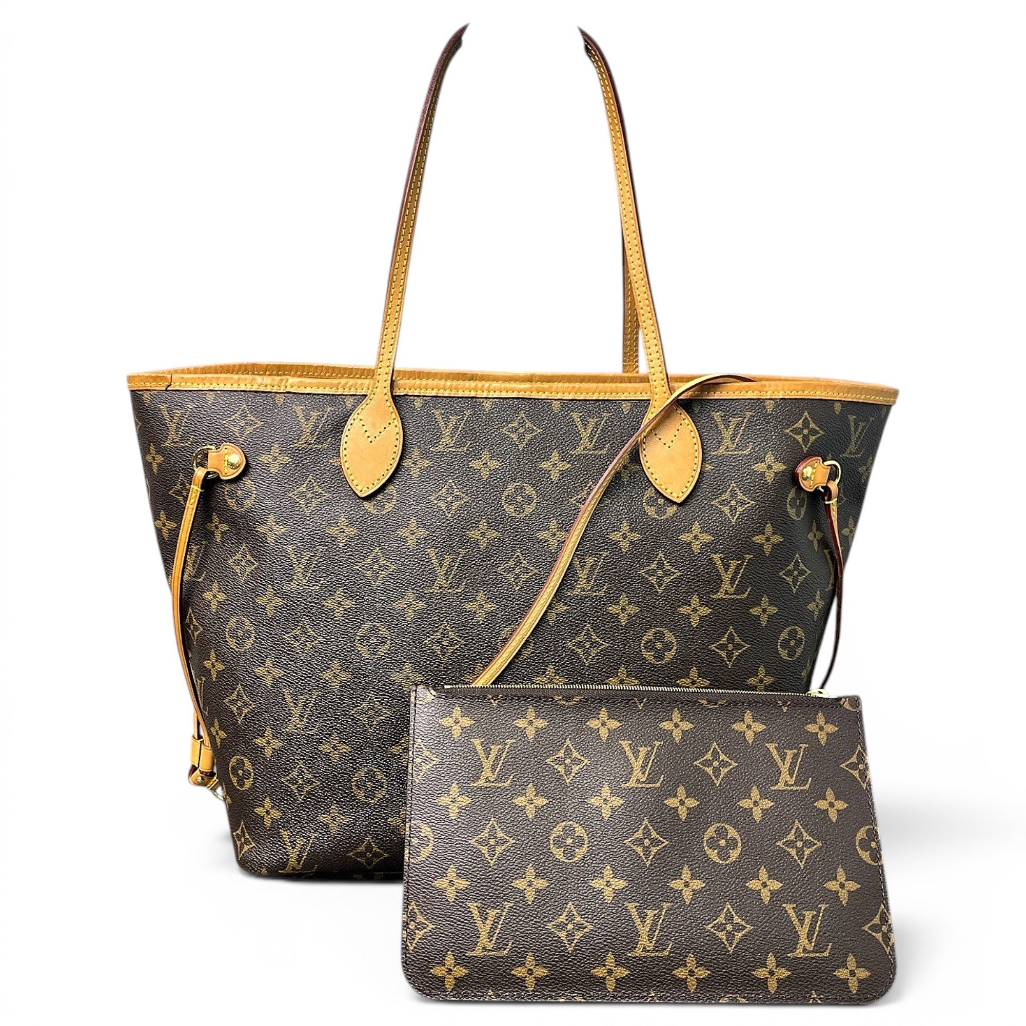 Neverfull leather handbag