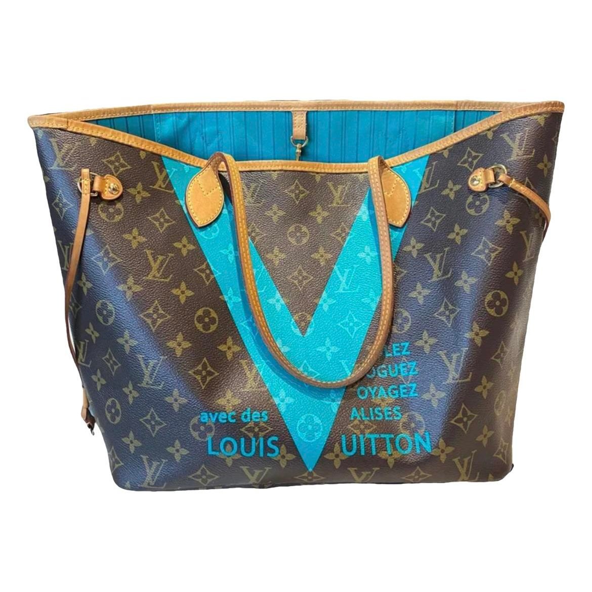Neverfull leather tote