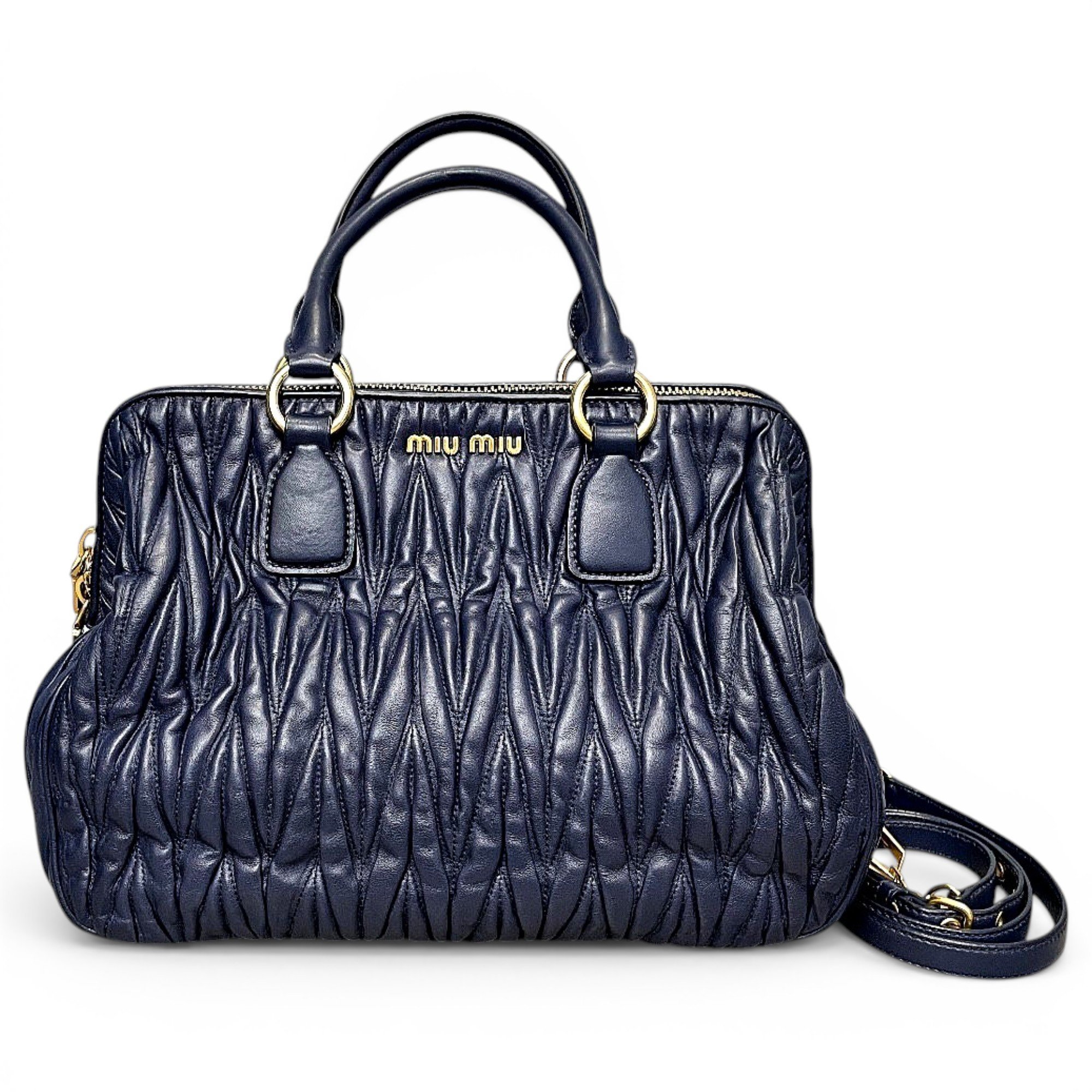Leather handbag