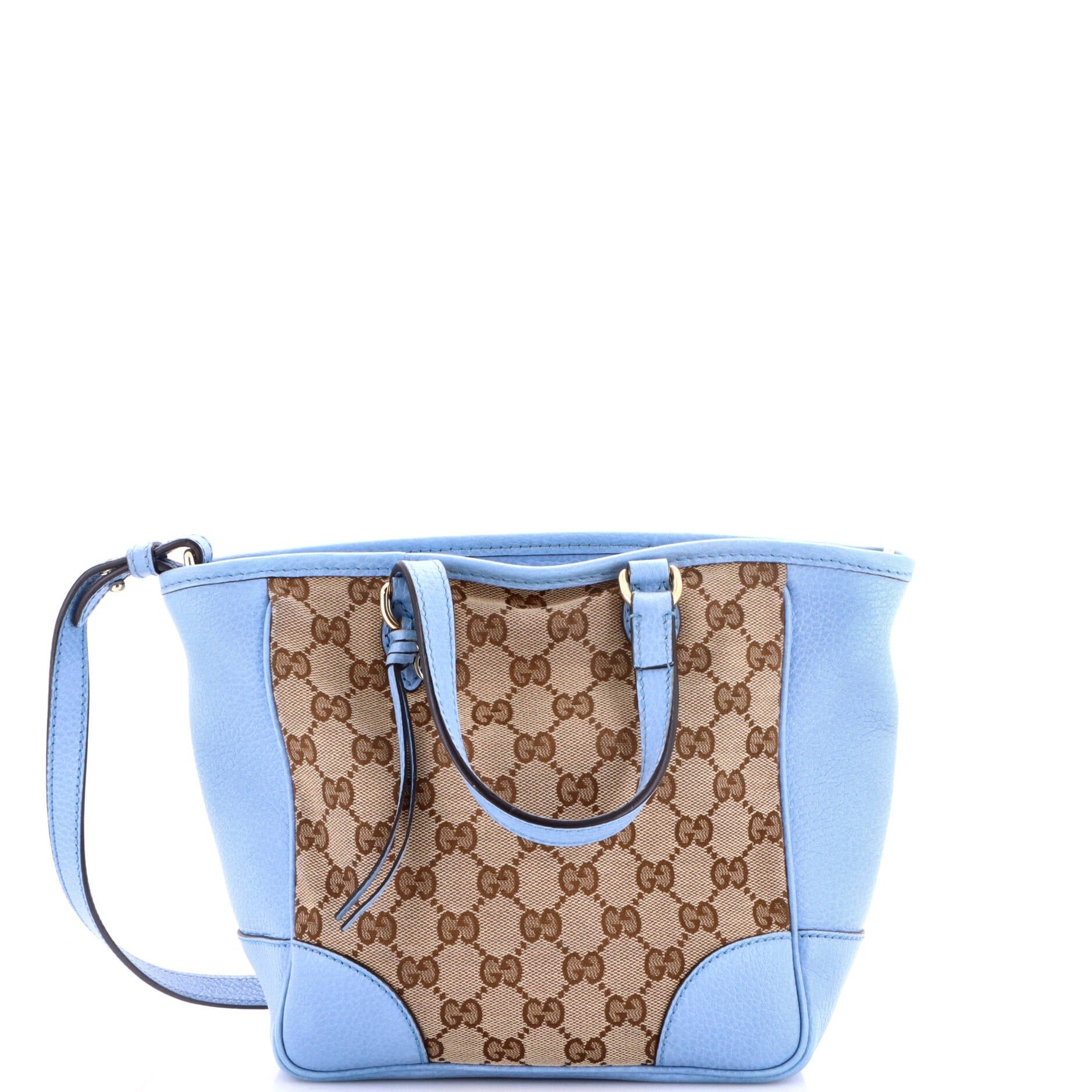 Bree Convertible Tote GG Canvas with Leather Small
