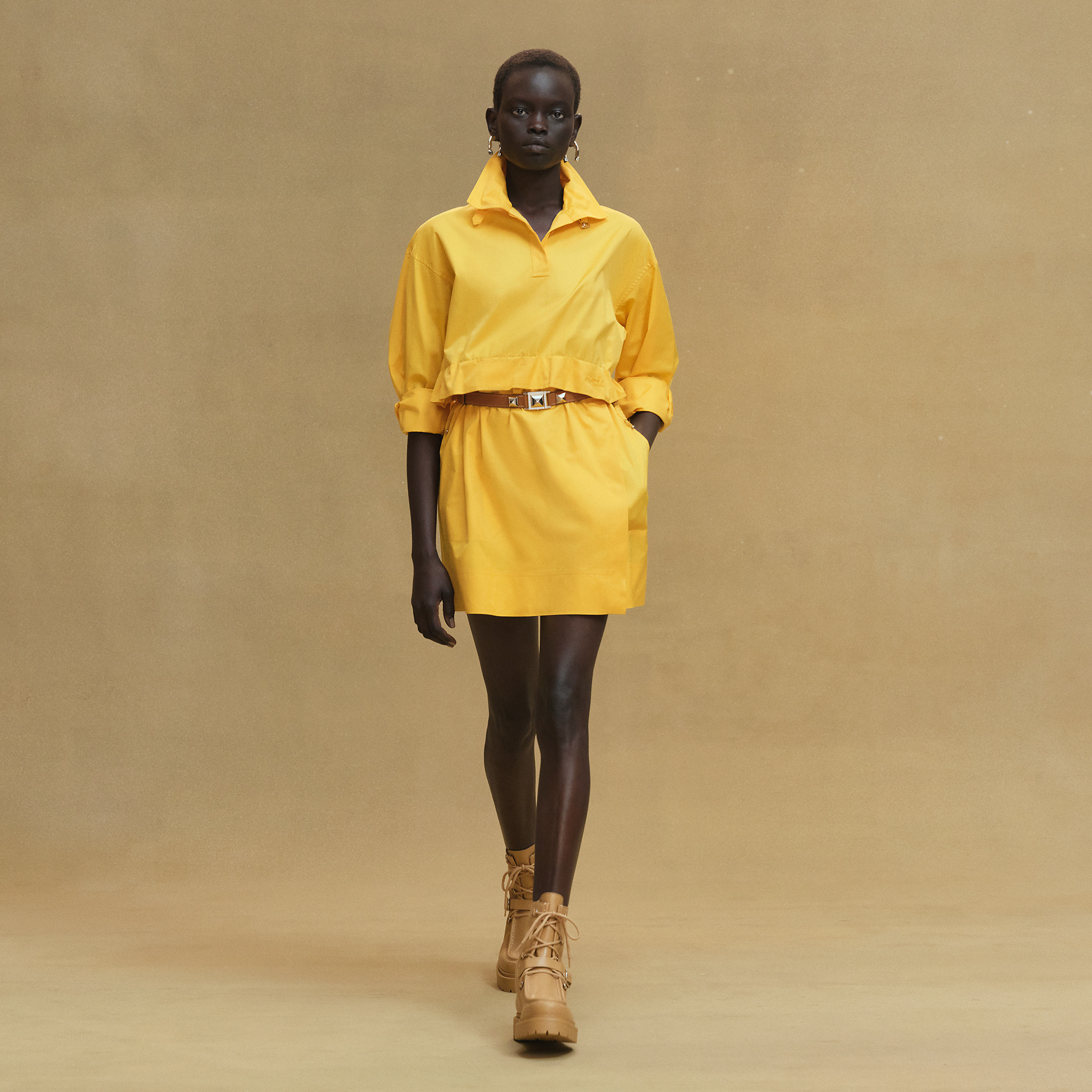 Short polo dress