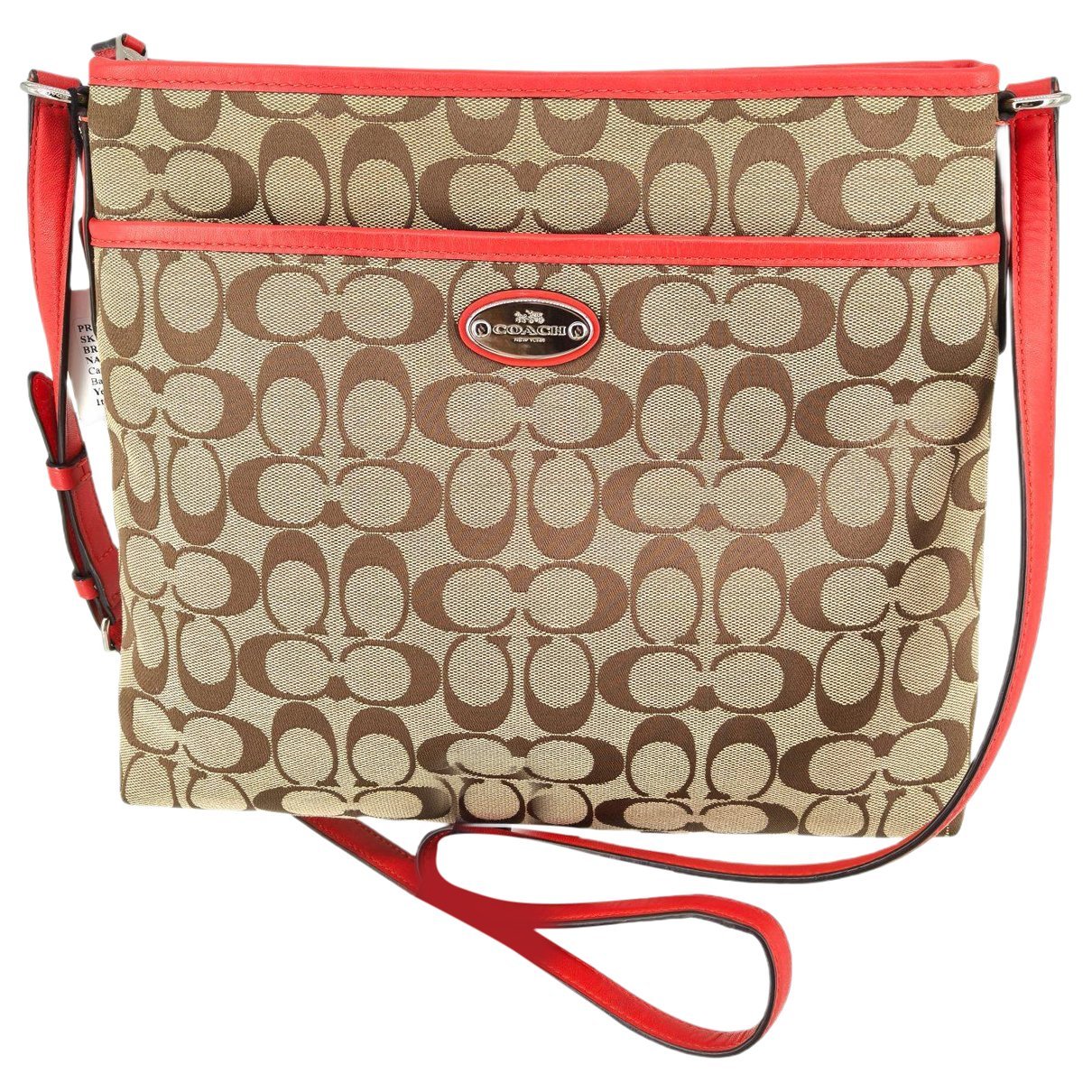 Leather crossbody bag