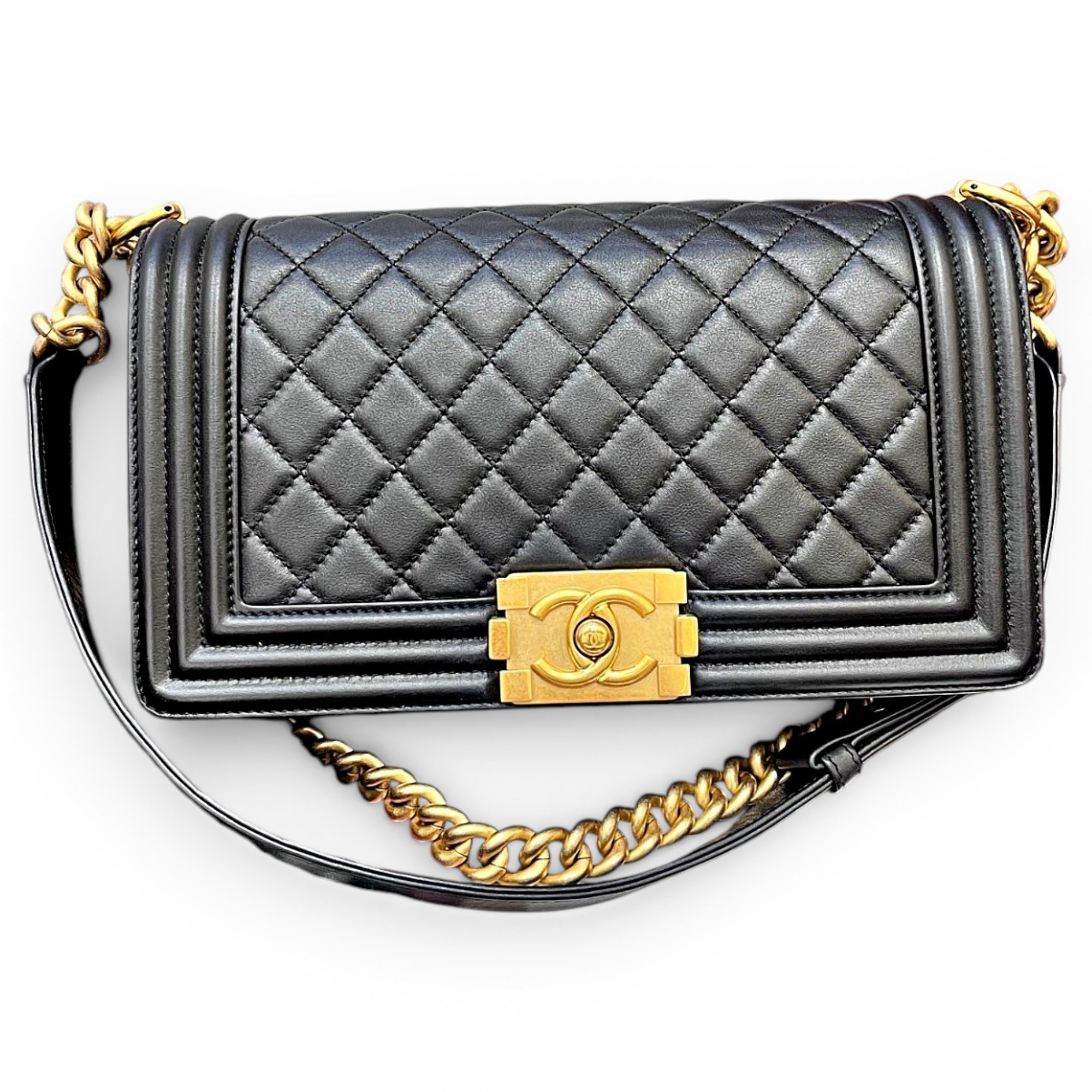 Boy leather handbag
