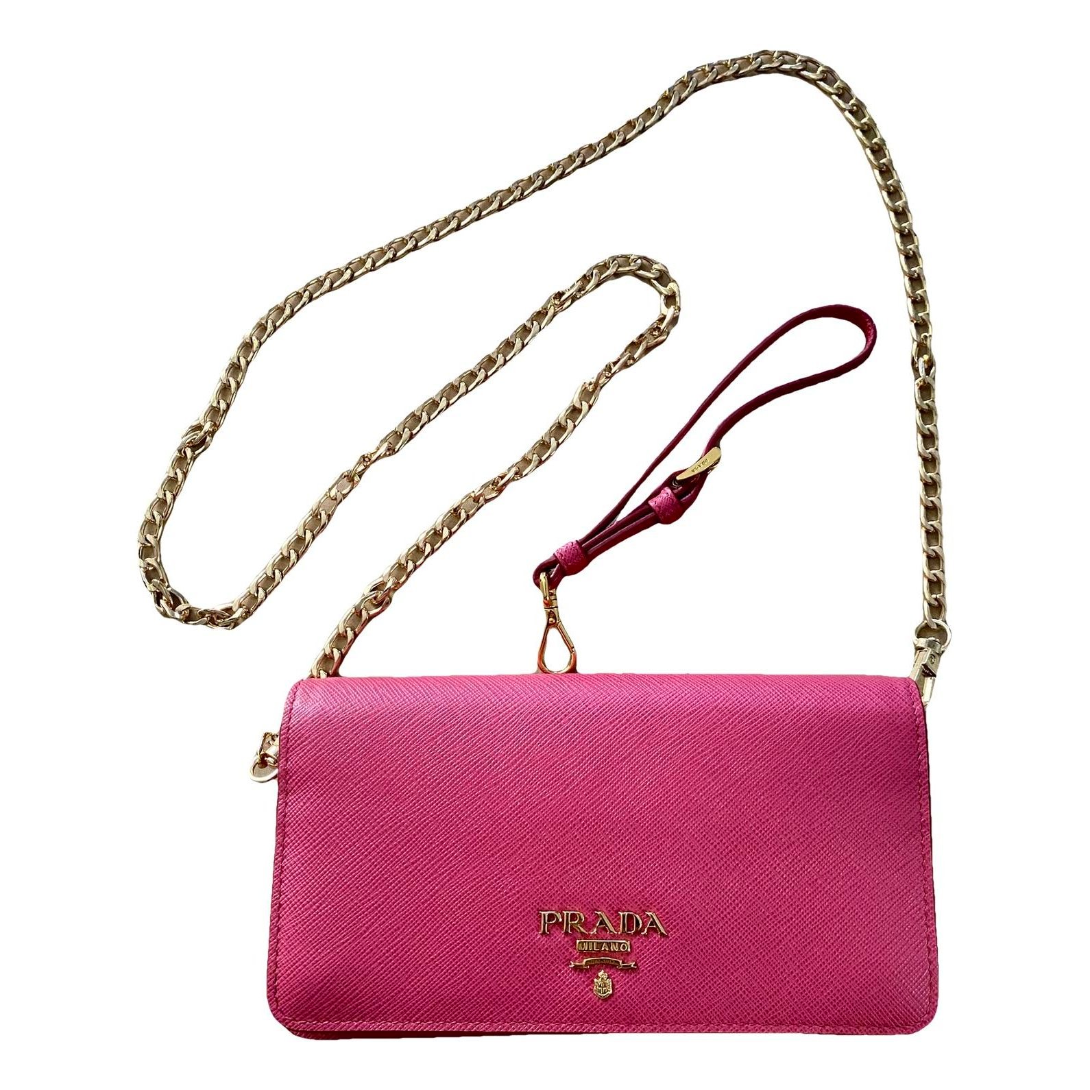 Leather crossbody bag