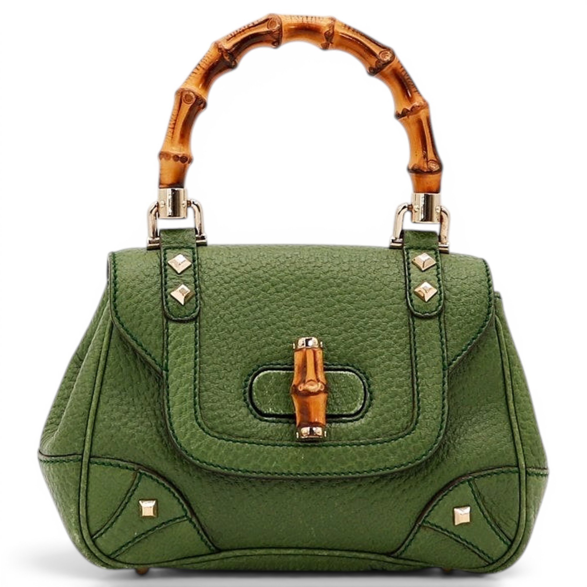 Bambou Diva leather handbag
