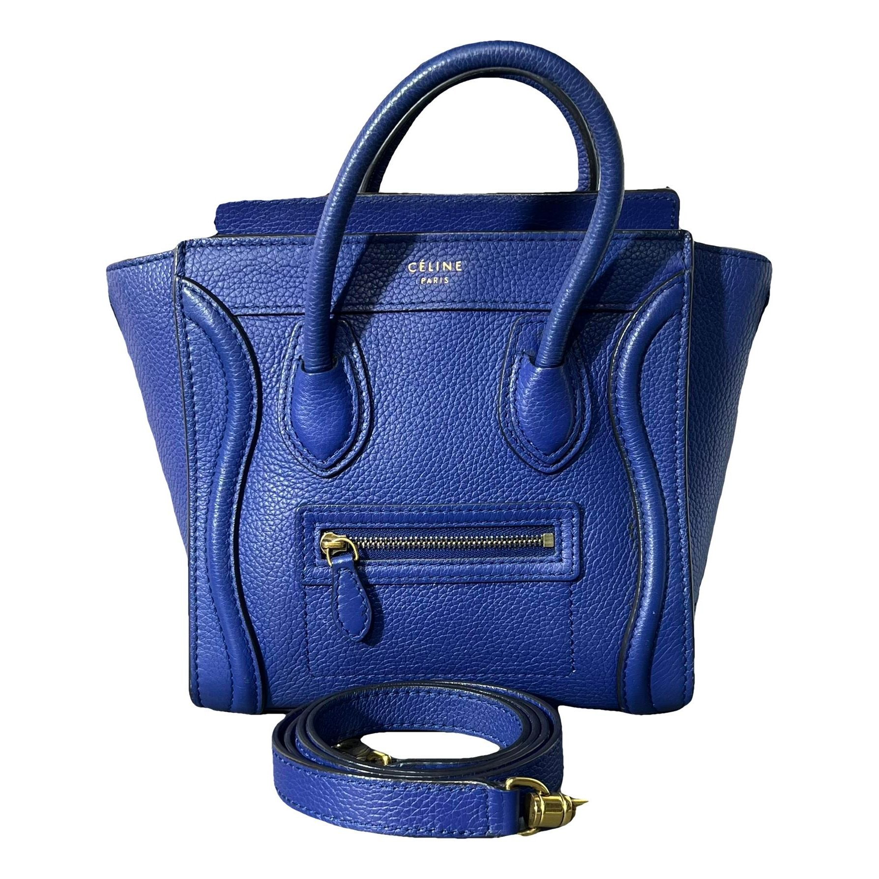 Nano Luggage leather handbag