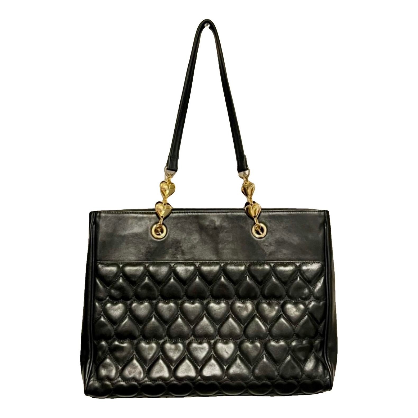 Leather tote