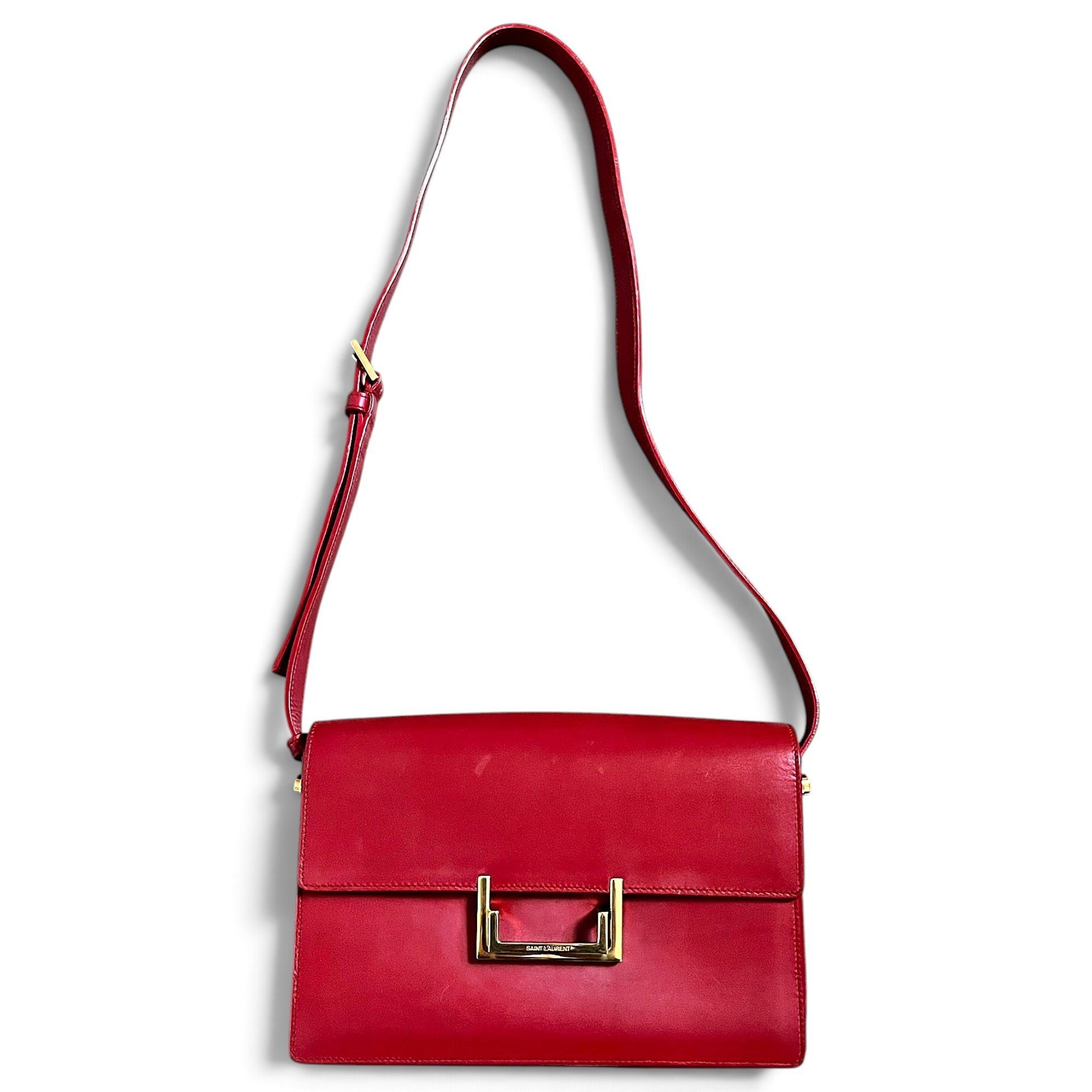 Solférino leather crossbody bag