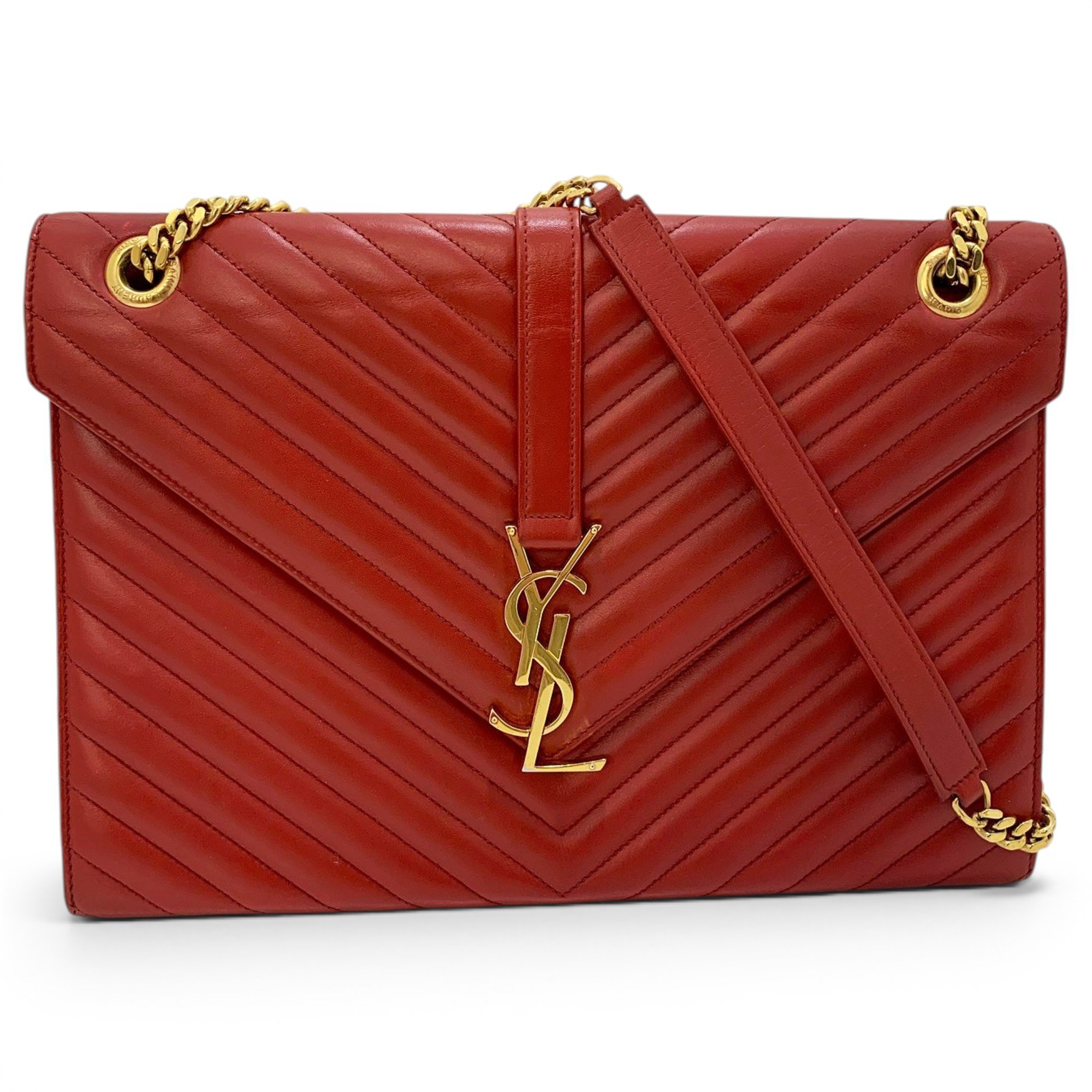 Satchel Monogramme leather handbag