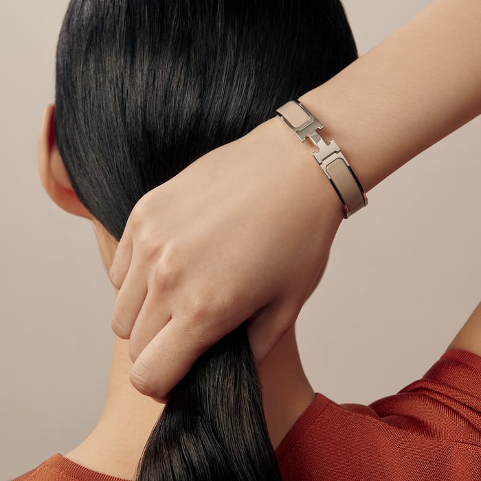 Marron Glacé Clic H Bracelet