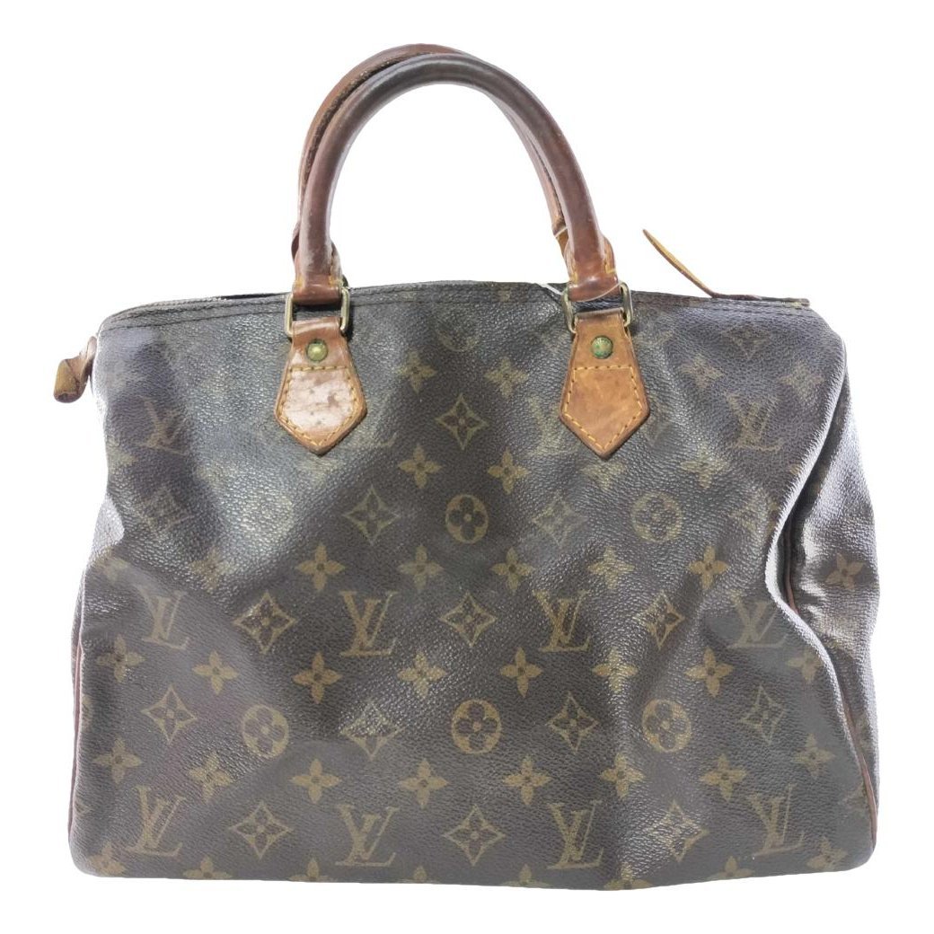 Speedy leather handbag