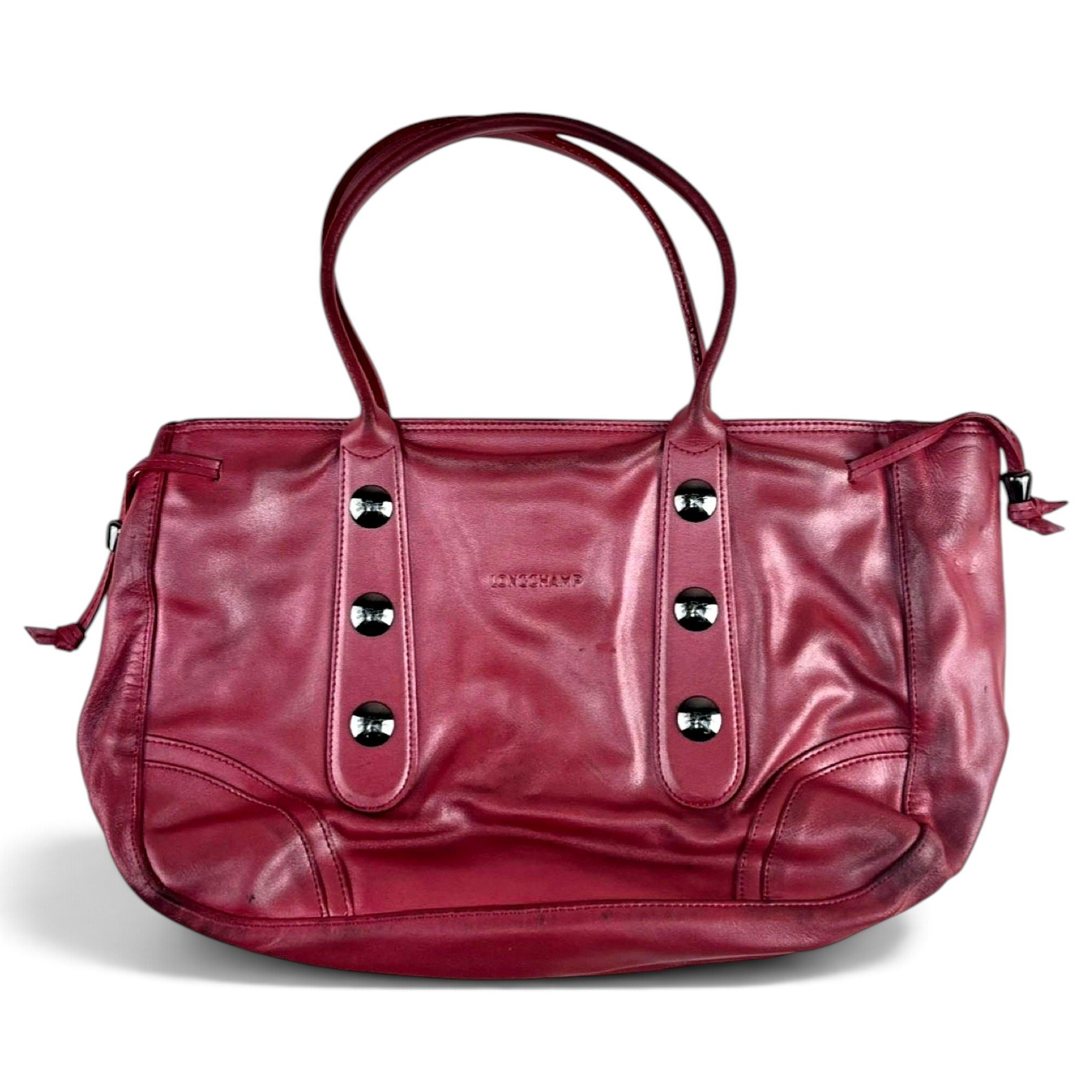 Leather handbag