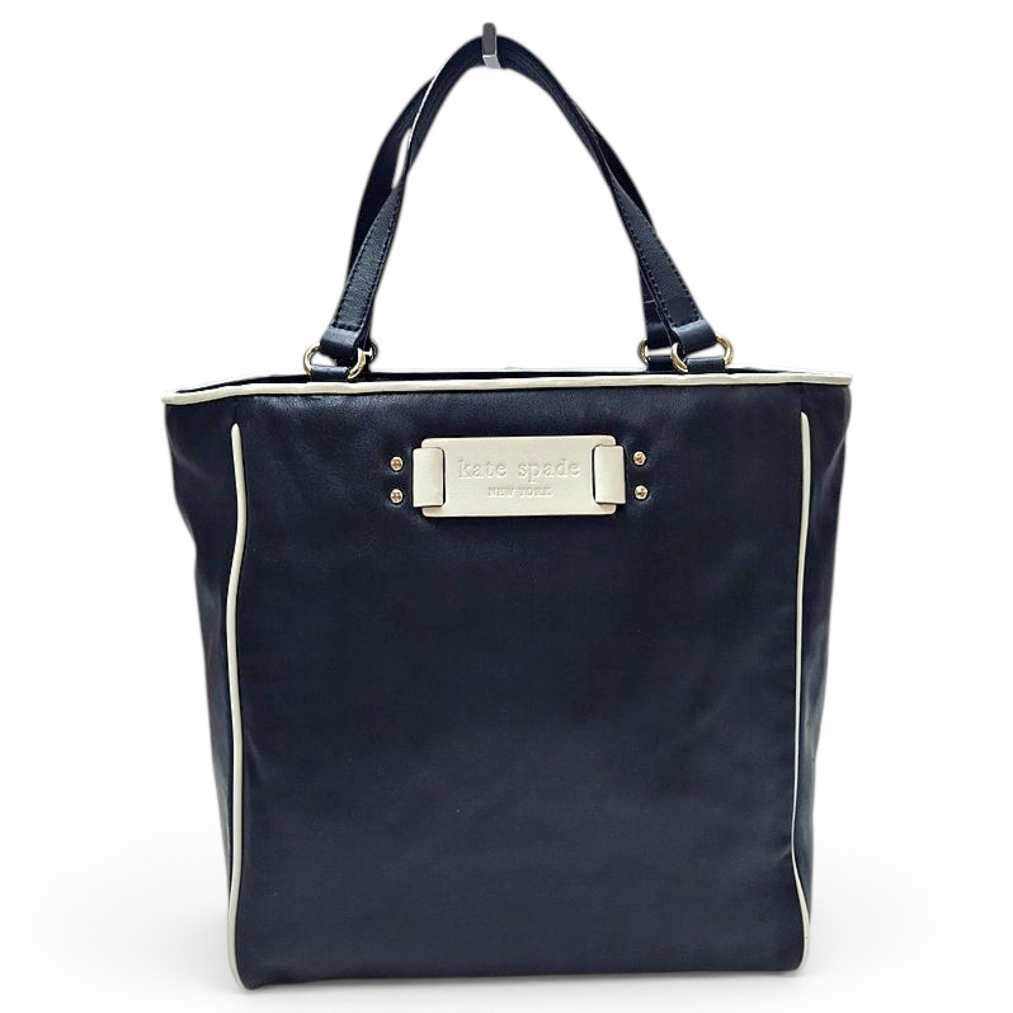 Leather tote