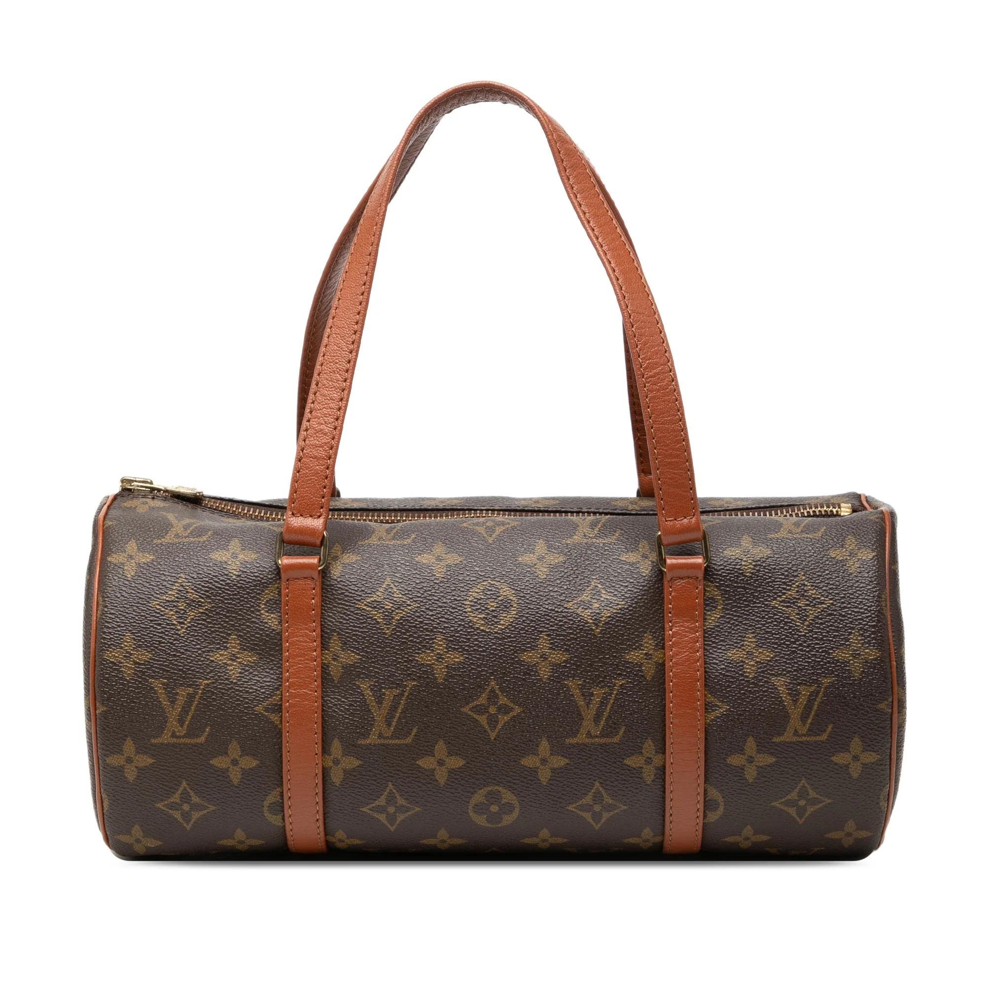 Papillon leather handbag