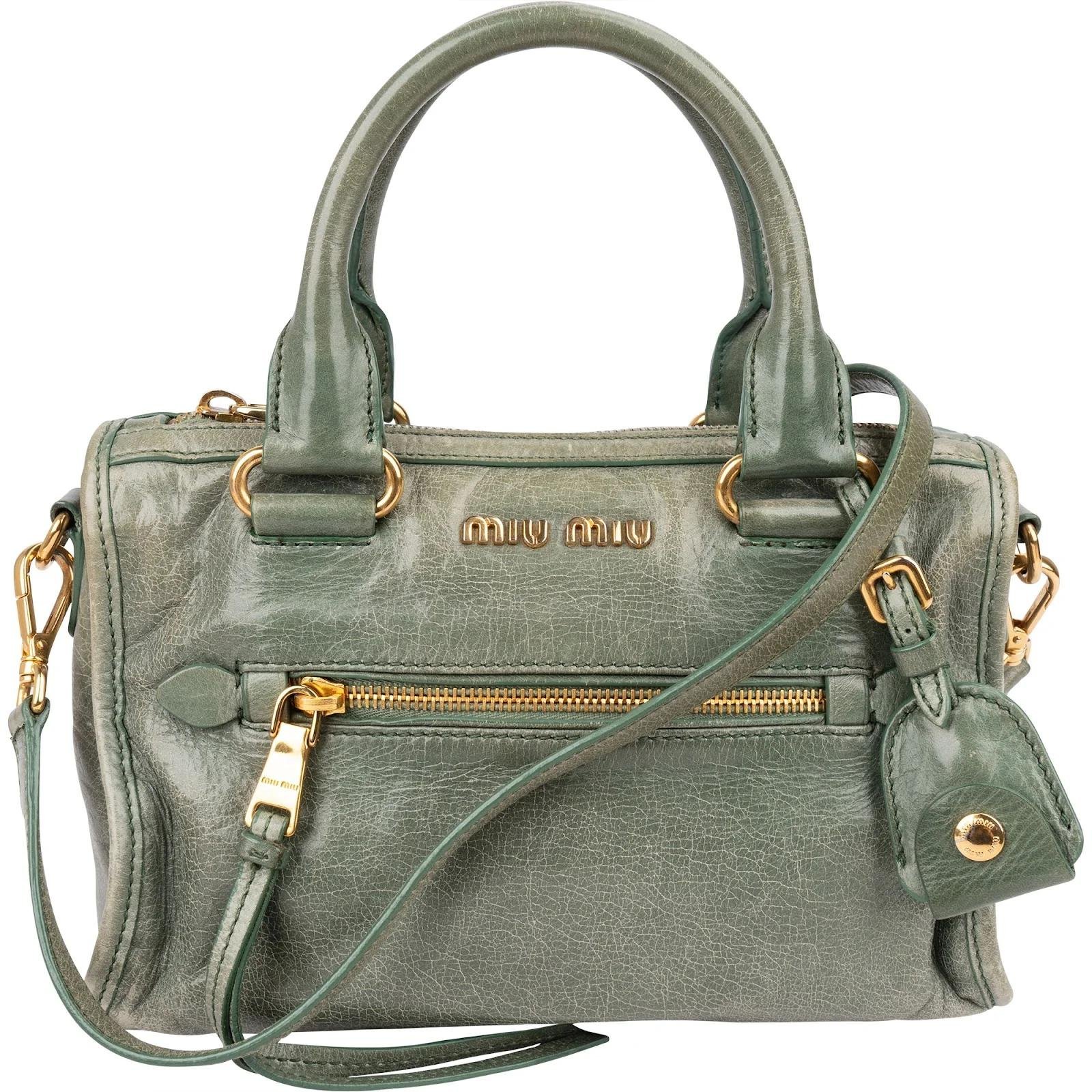 Vitello leather handbag