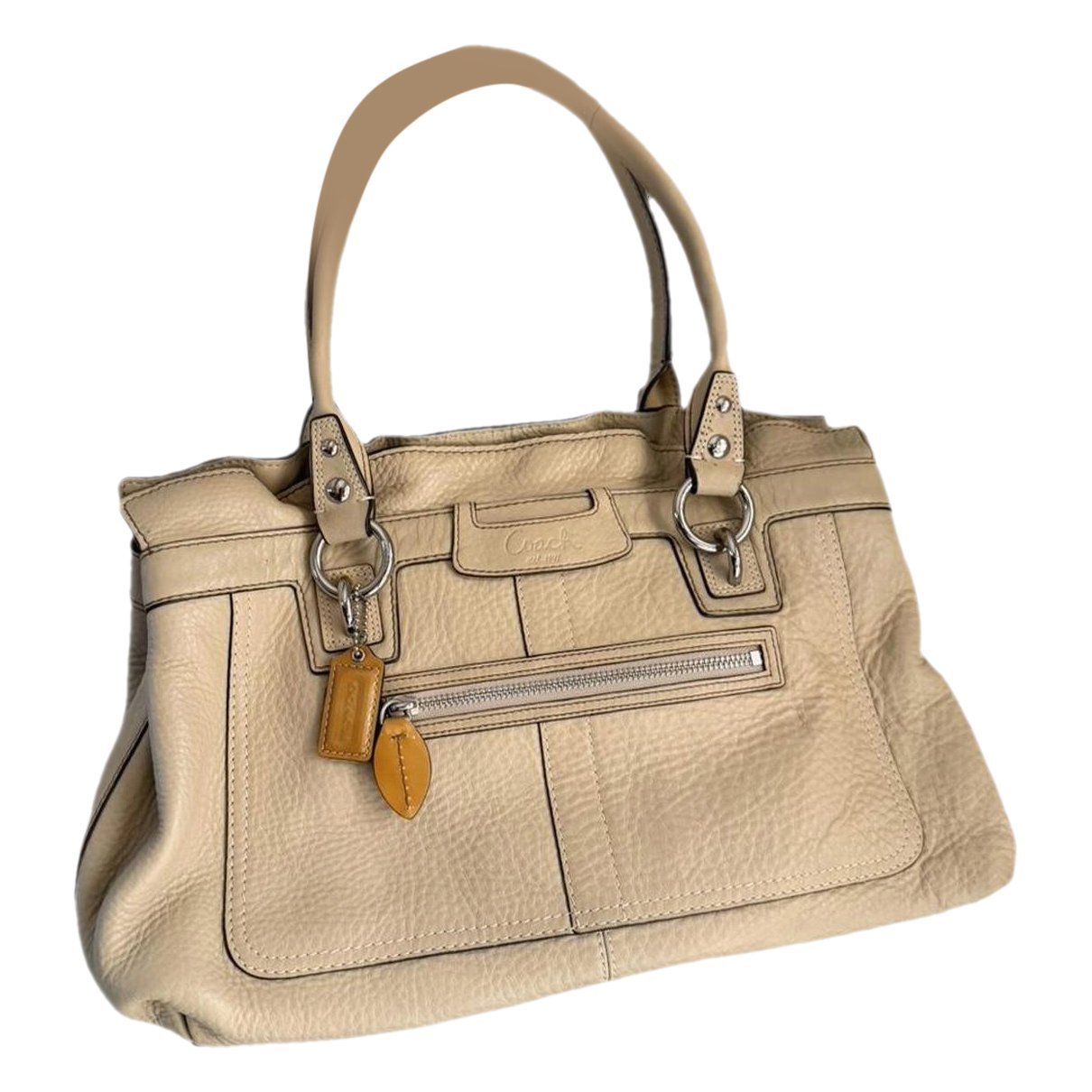 Leather handbag
