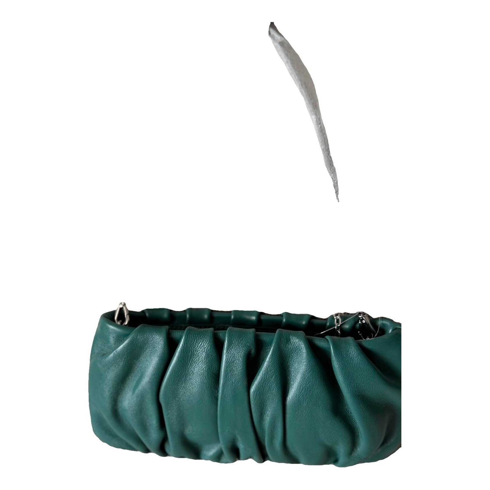 Vegan leather clutch bag