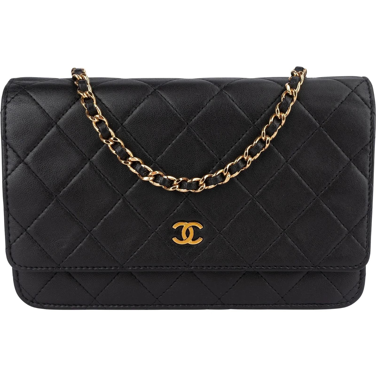 Wallet On Chain Timeless/Classique leather crossbody bag