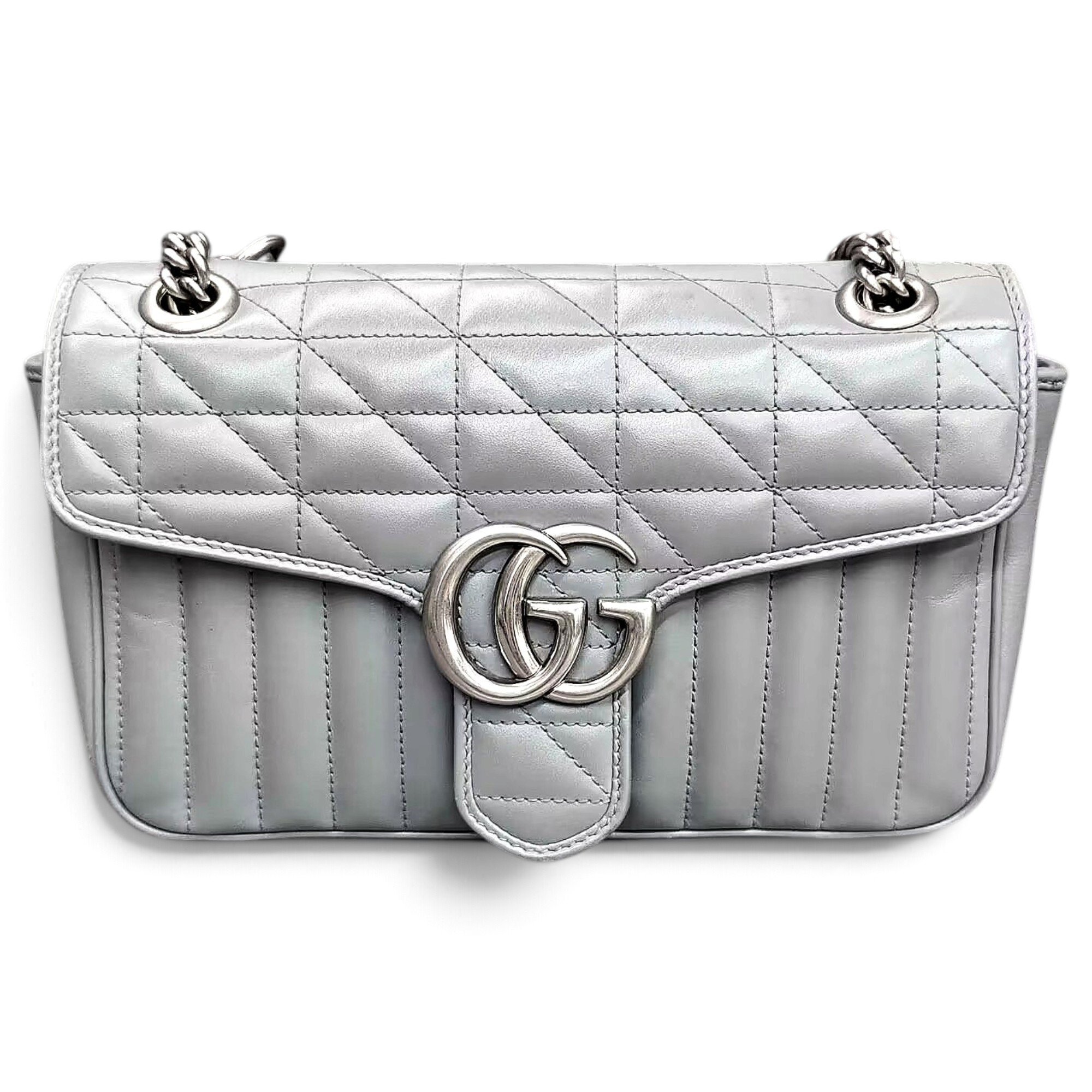 GG Marmont Flap leather handbag