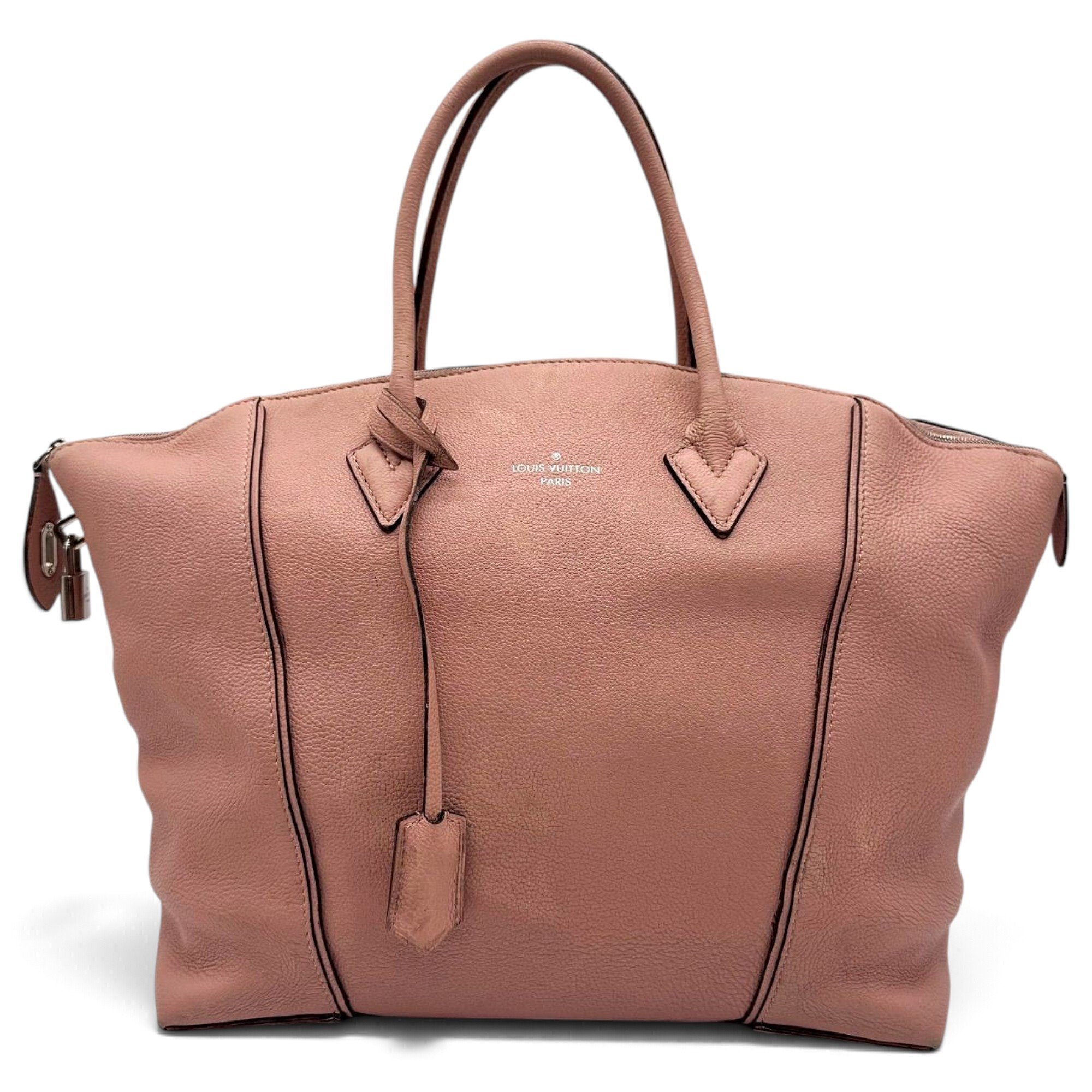 Leather tote