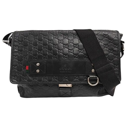 Leather crossbody bag